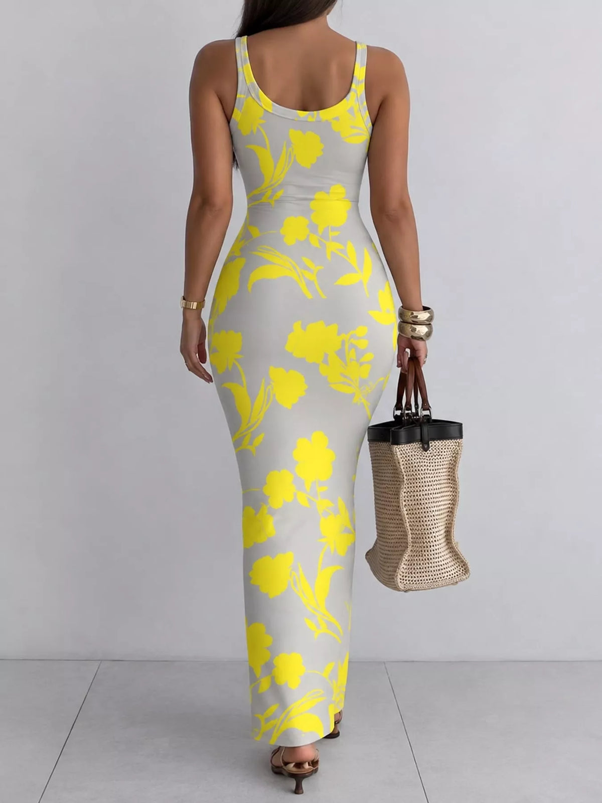 Essential Sleeveless Bodycon Maxi Dress