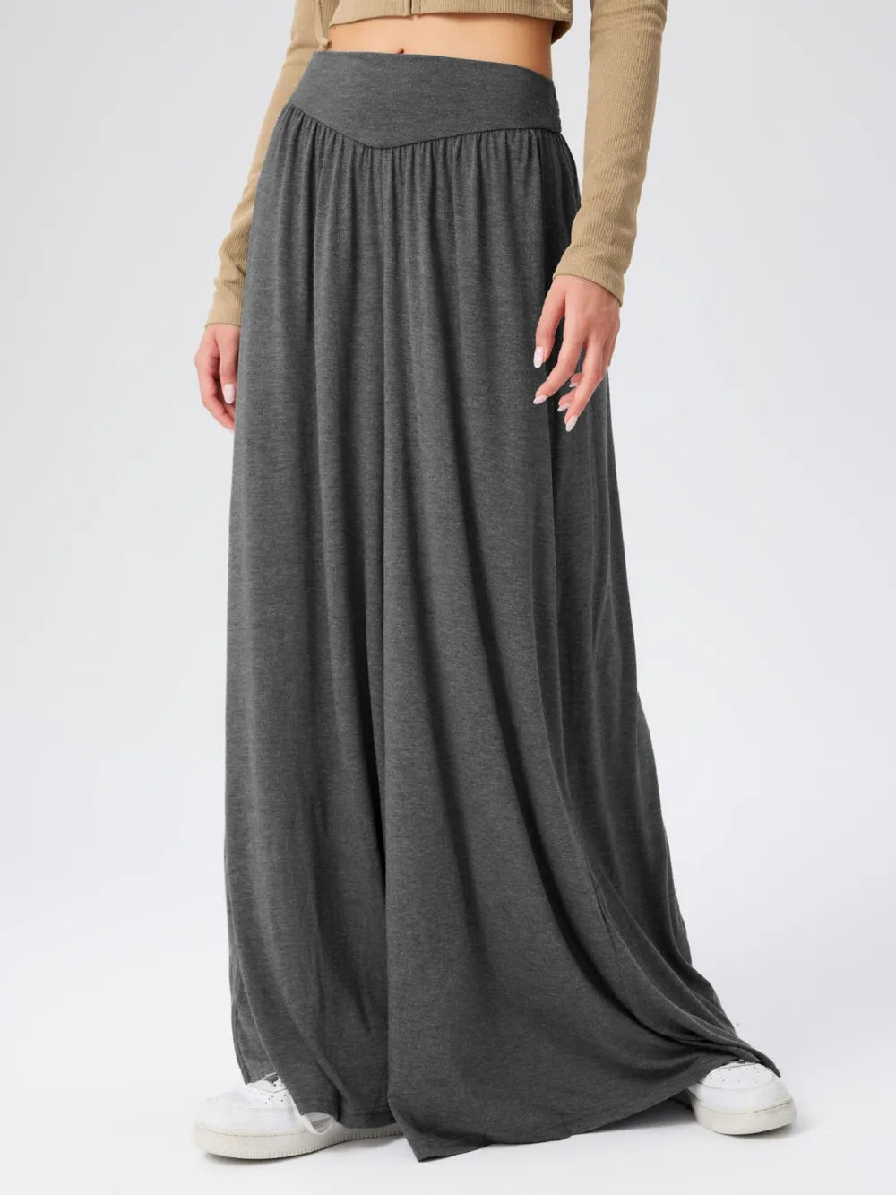 High-Waist Wide Leg Pants