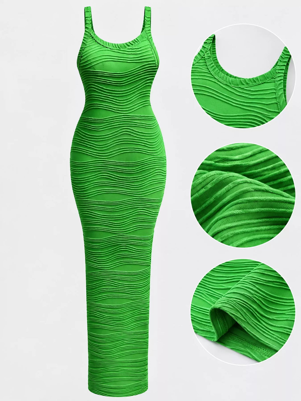 Essential Sleeveless Bodycon Maxi Dress