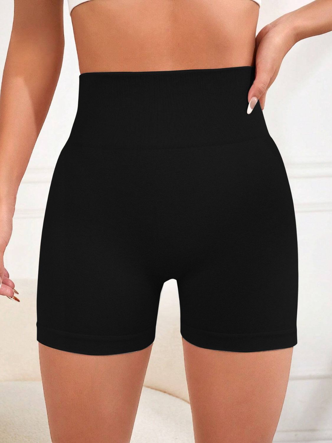 Nia High Waist Active Shorts