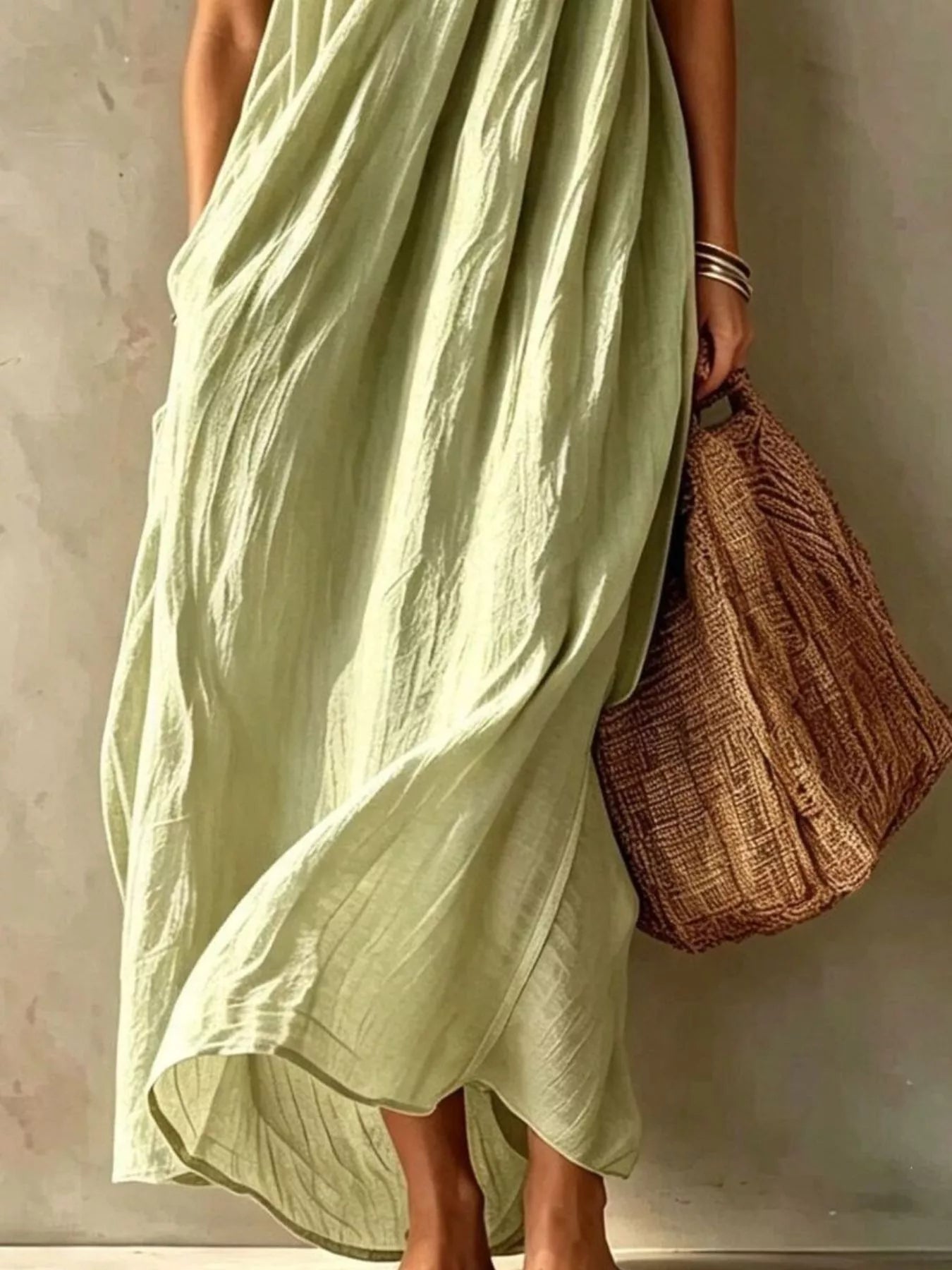 One-Shoulder Maxi Dress