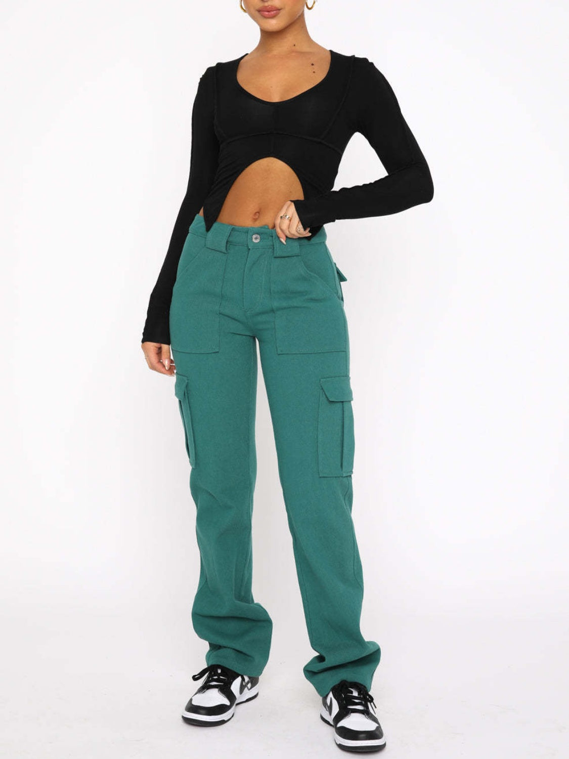 Straight Leg Cargo Pants by X@Y@K