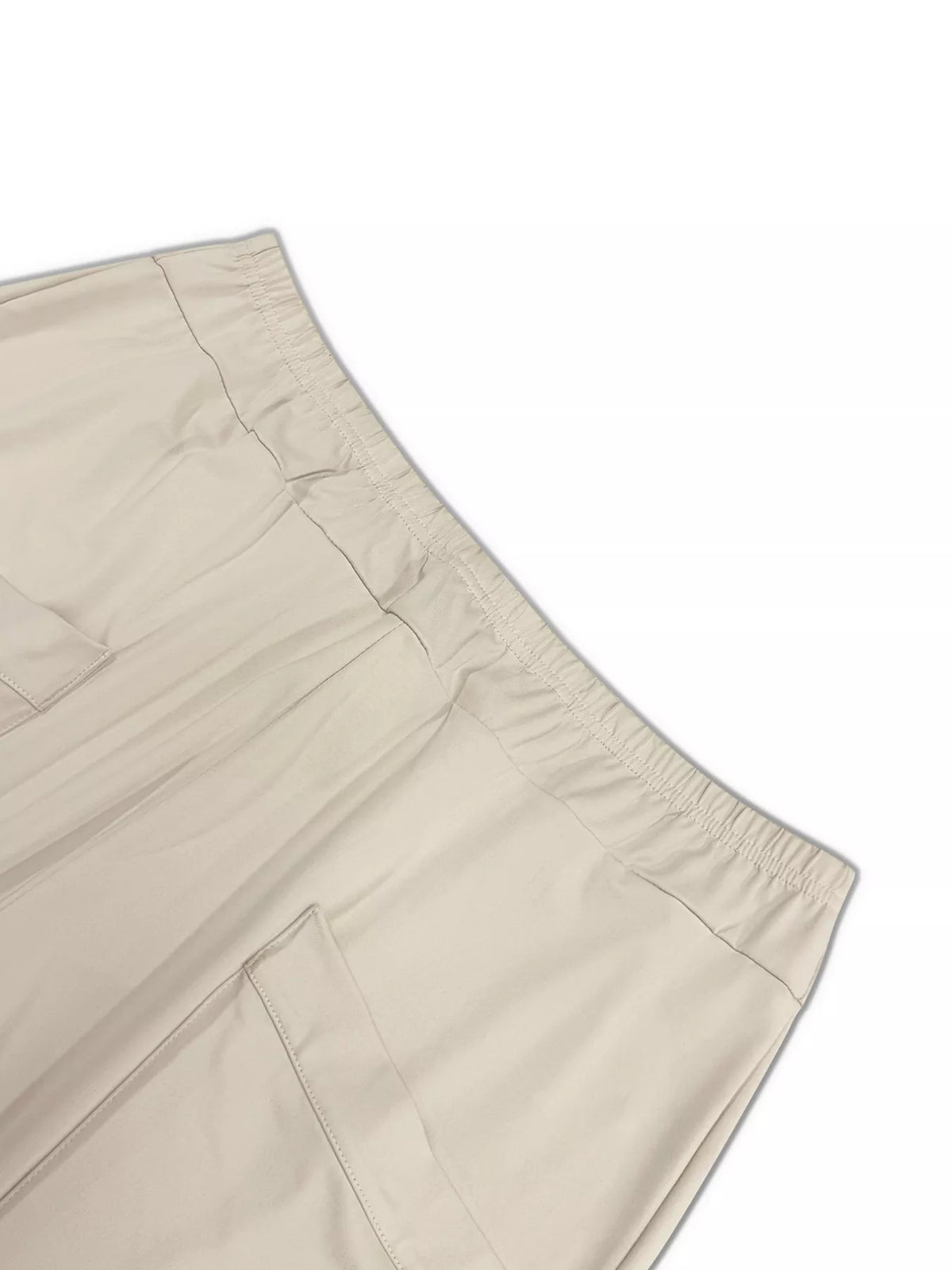 Relaxed Fit Pants in Cream