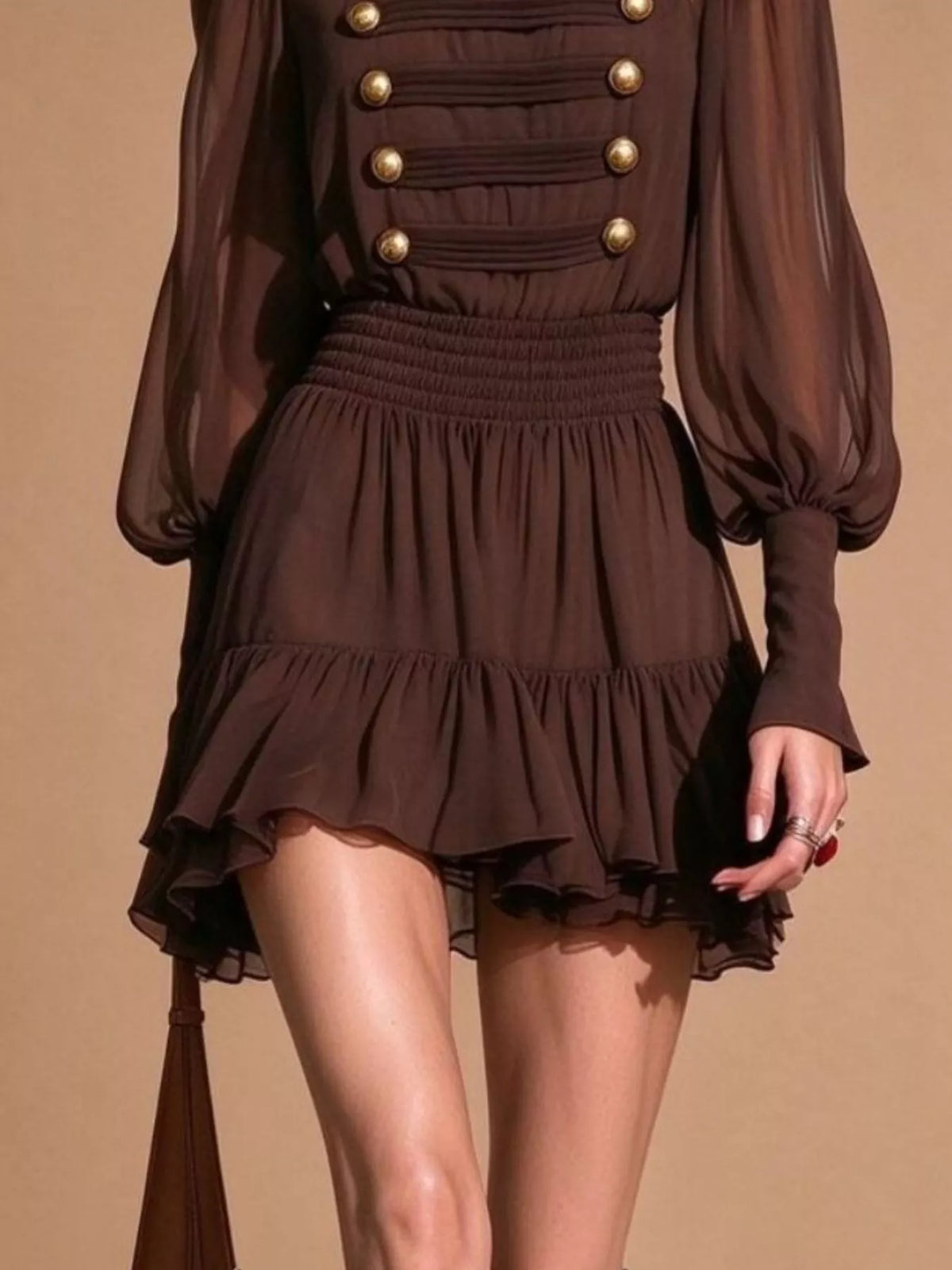 Cami Dress and Chiffon Mini Dress Set