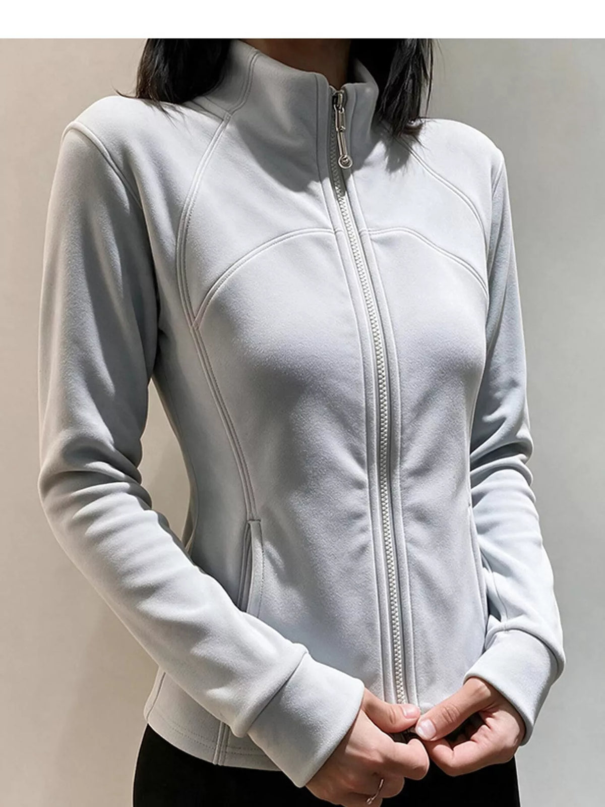 Slim-Fit Full-Zip Thermal Active Jacket