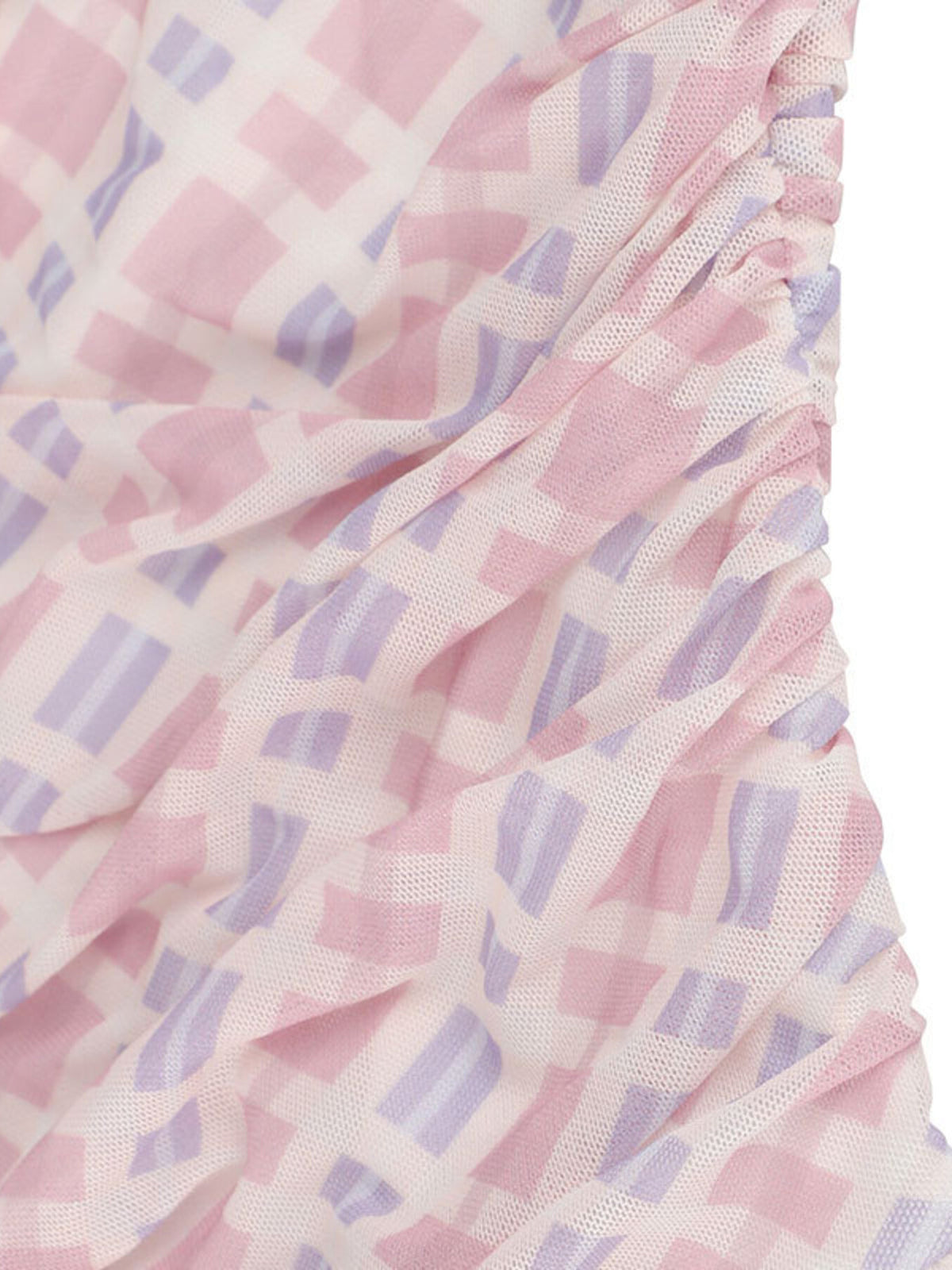 Plaid Spaghetti Strap Maxi Dress in Pink