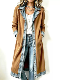 Dark Brown Real Denim