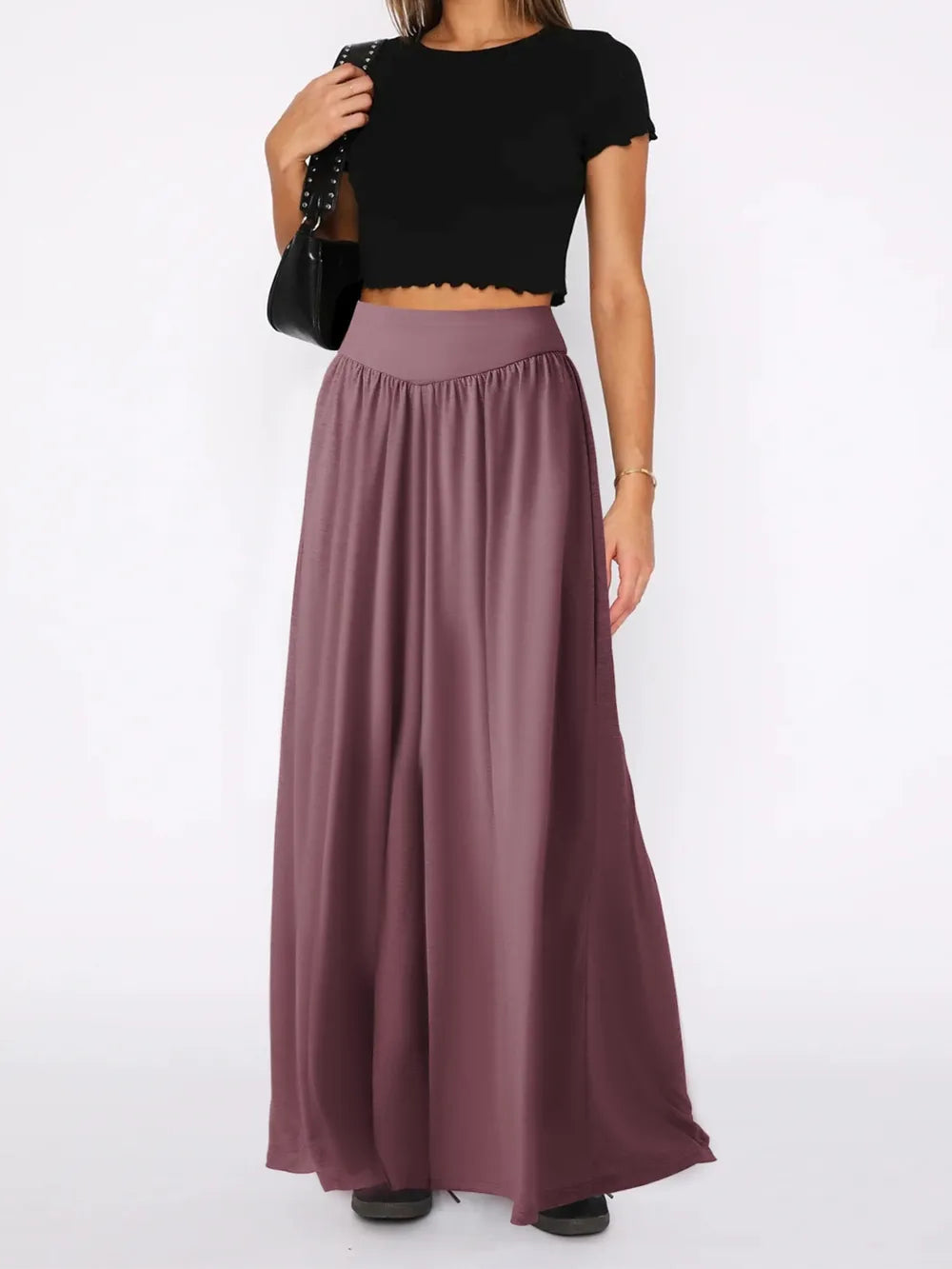 High-Waist Wide Leg Pants