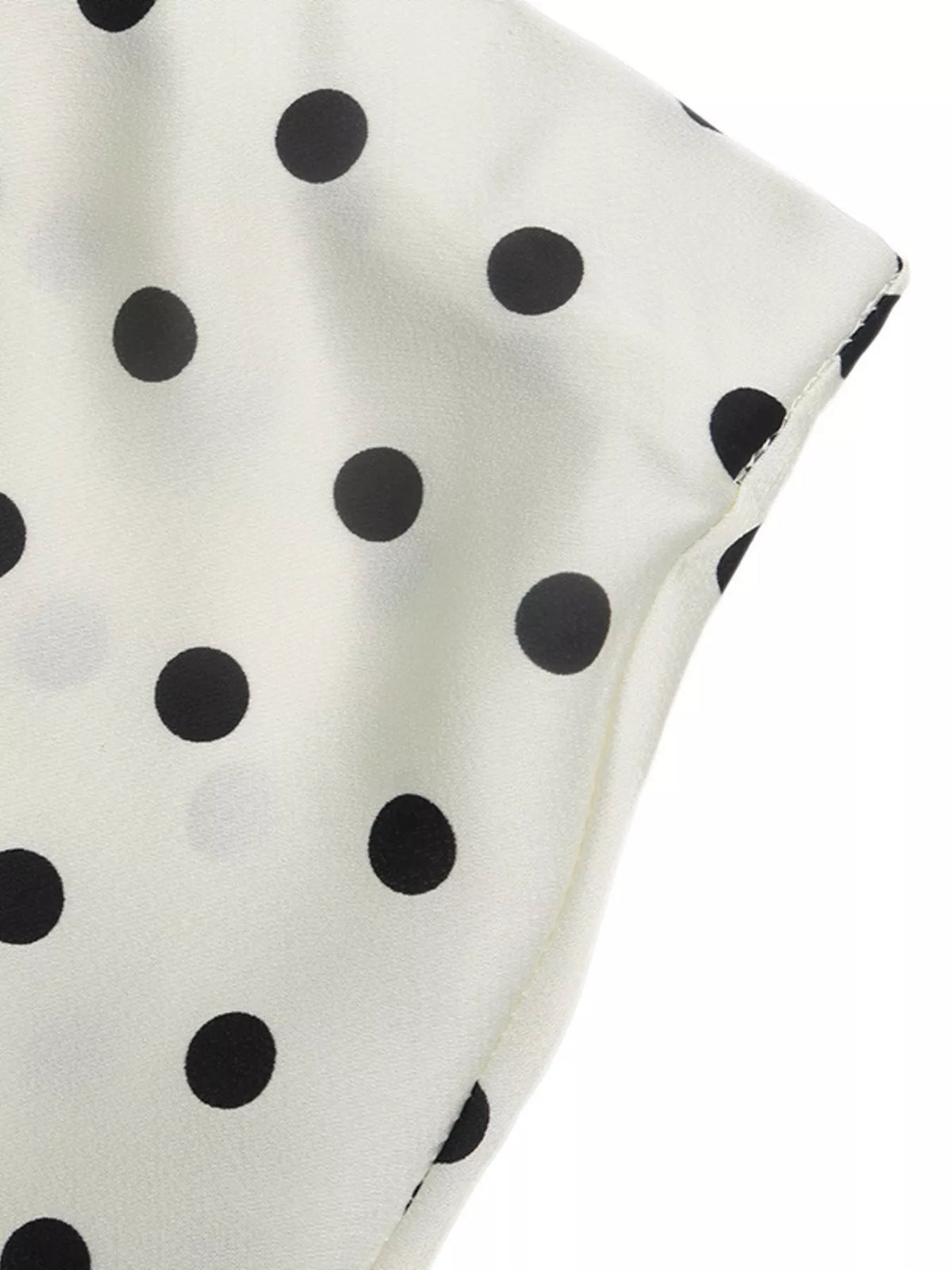 Polka Dot Midi Skirt