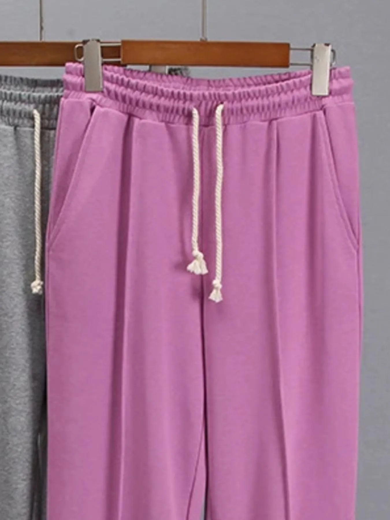 Drawstring Jogger Pants with Pockets