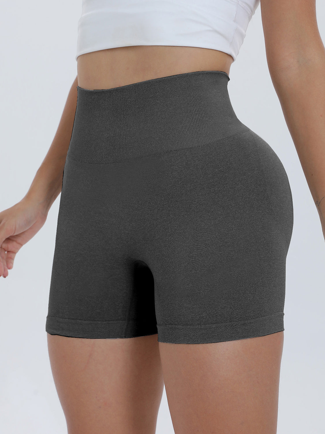 Classic High Waist Active Shorts