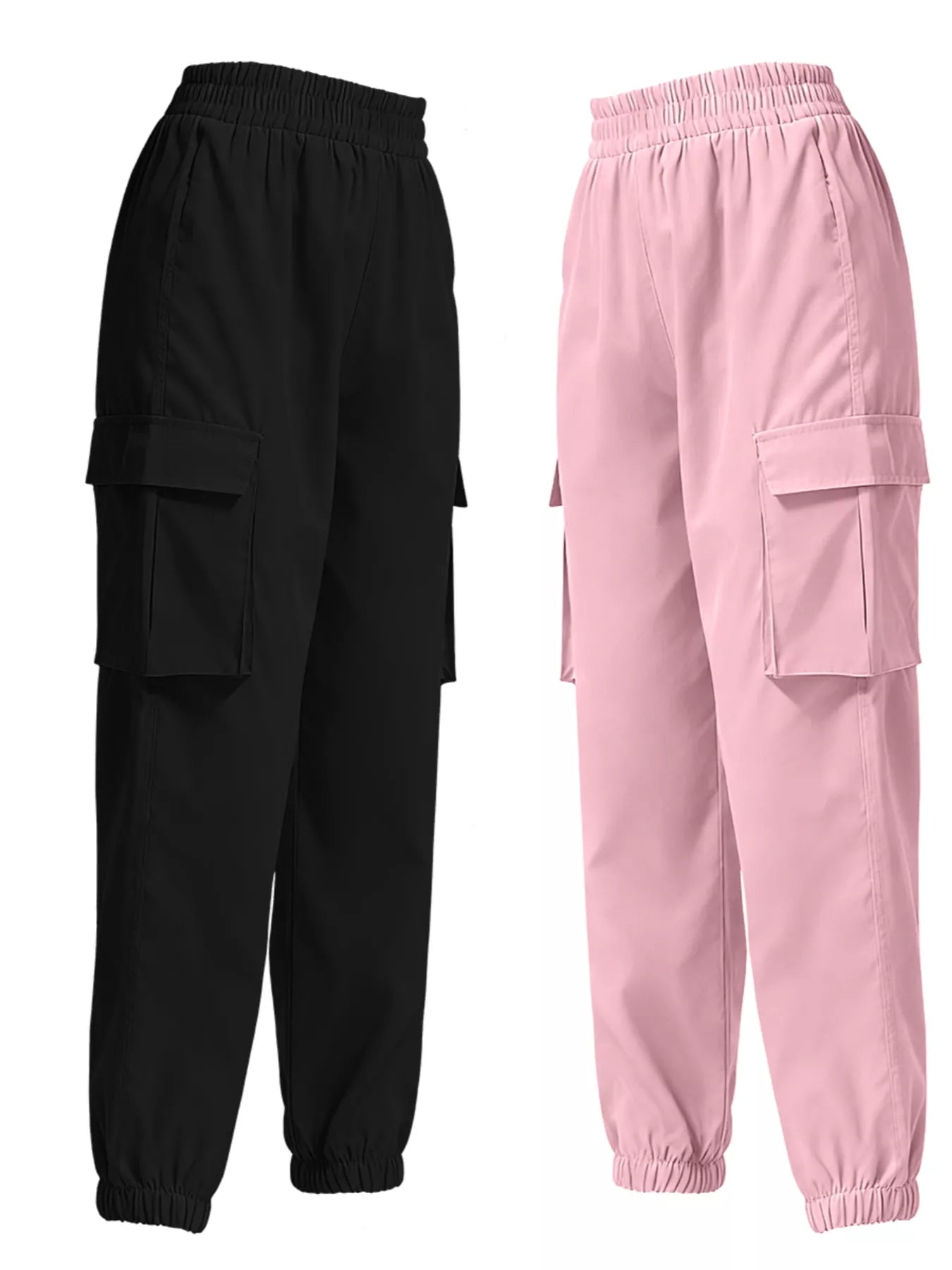 Two-Piece Cargo Pants Set