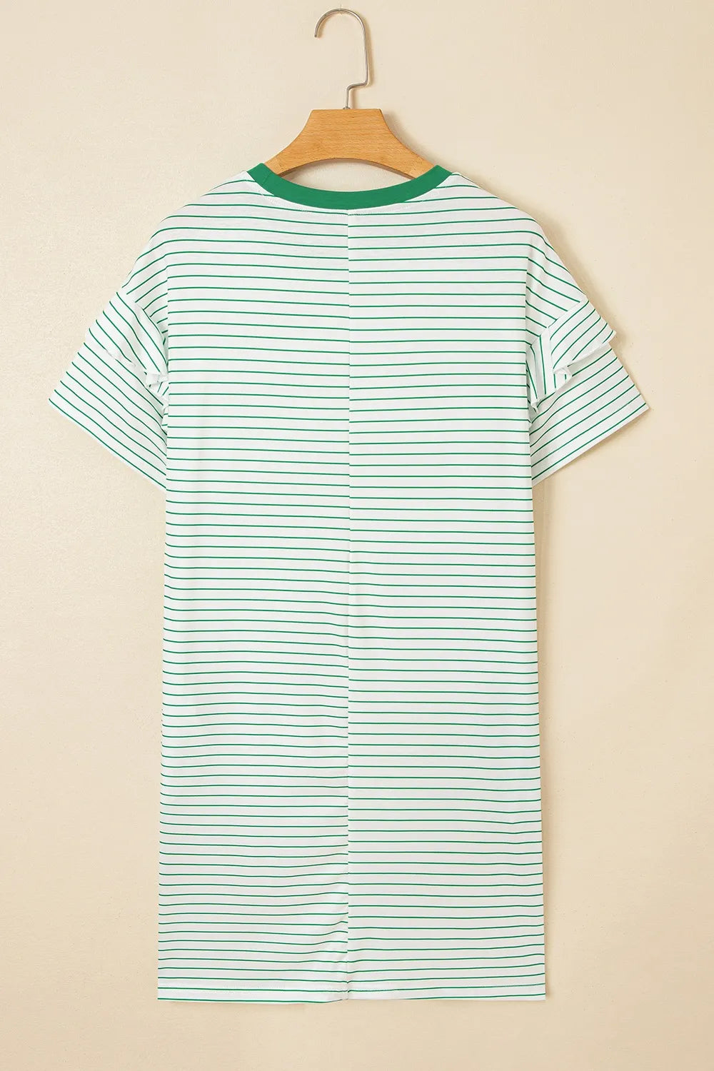 Striped T-Shirt Dress with Pockets