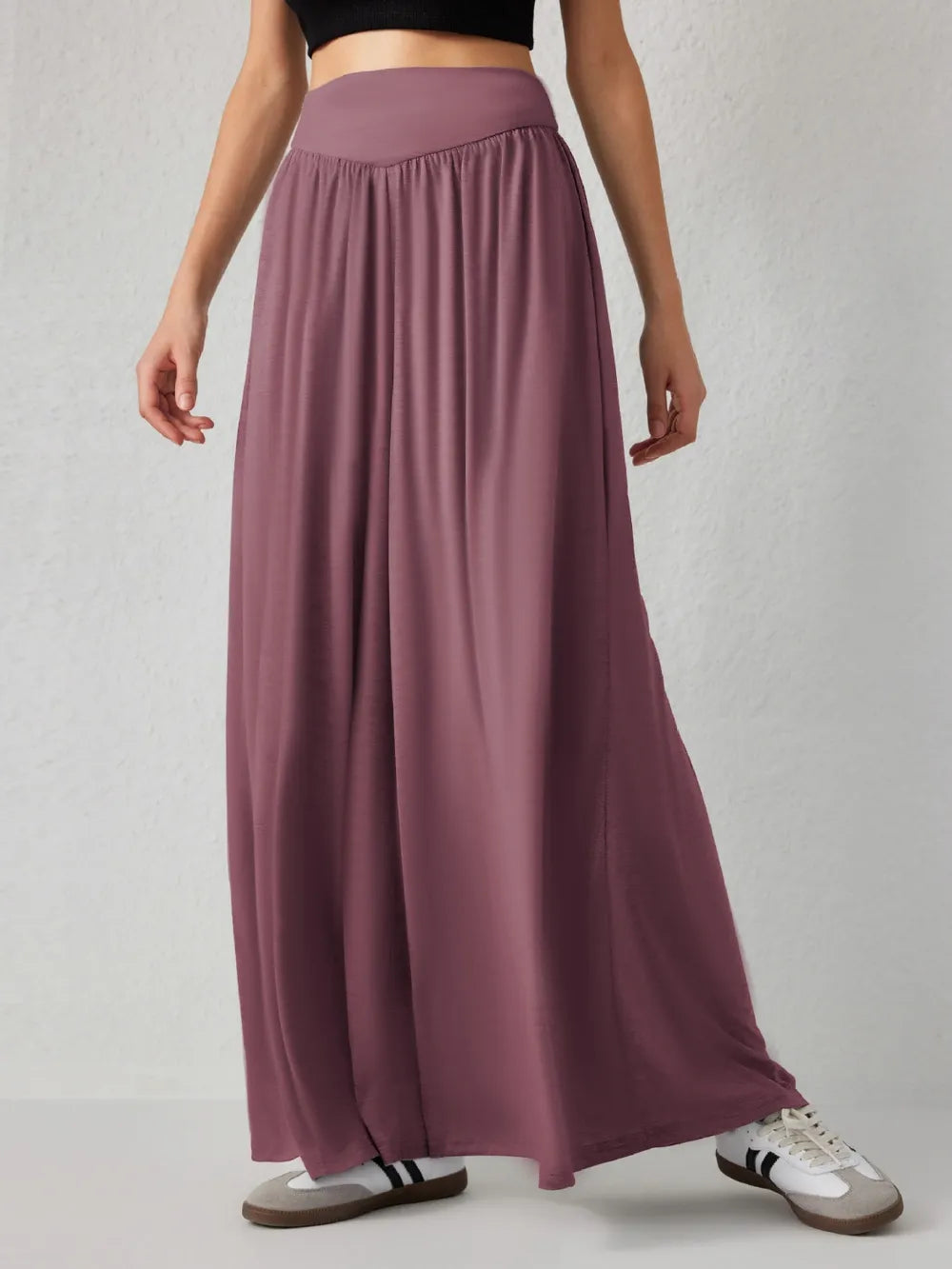 High-Waist Wide Leg Pants