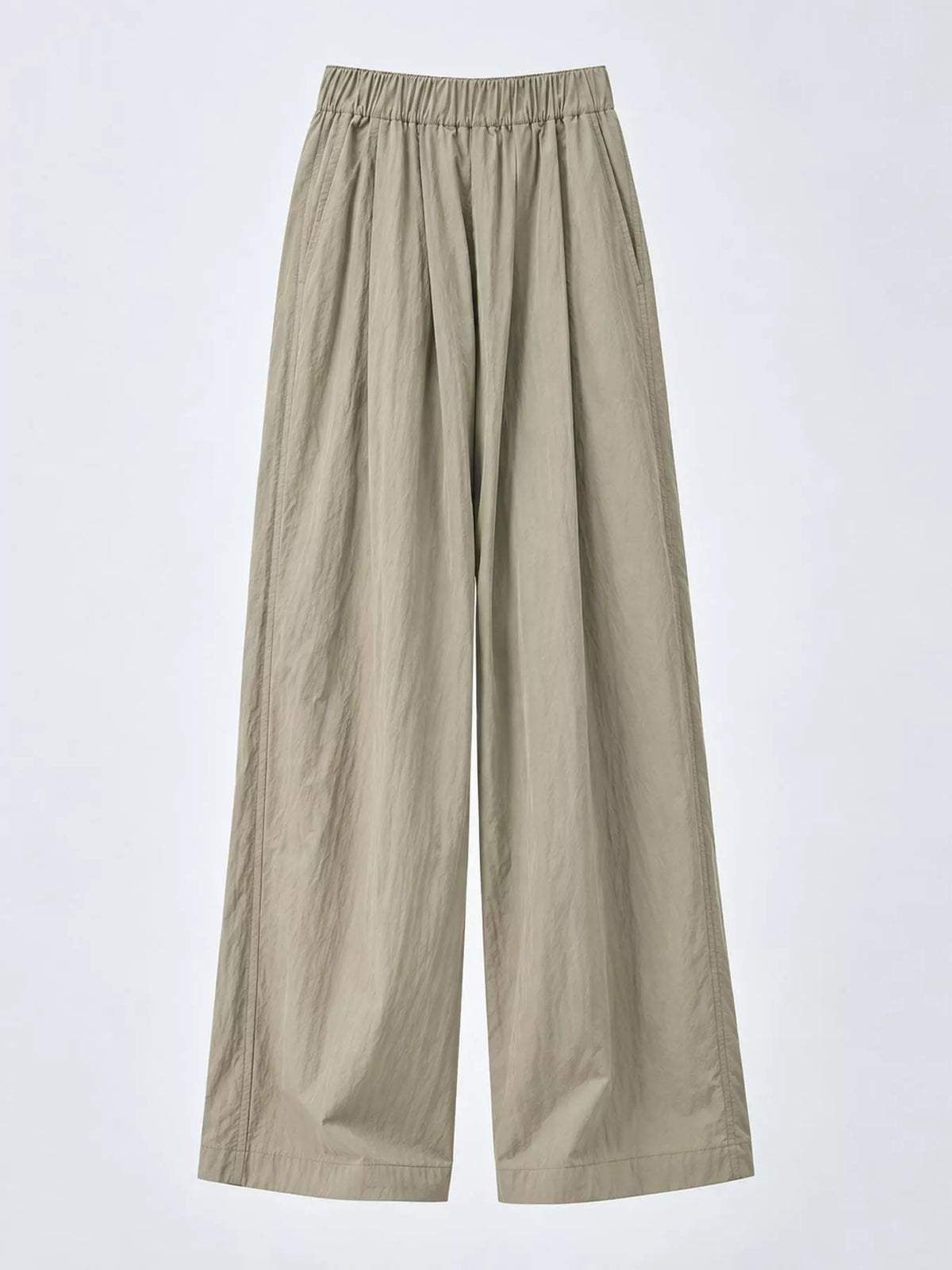 High-Waisted Loose Fit Wide-Leg Pants