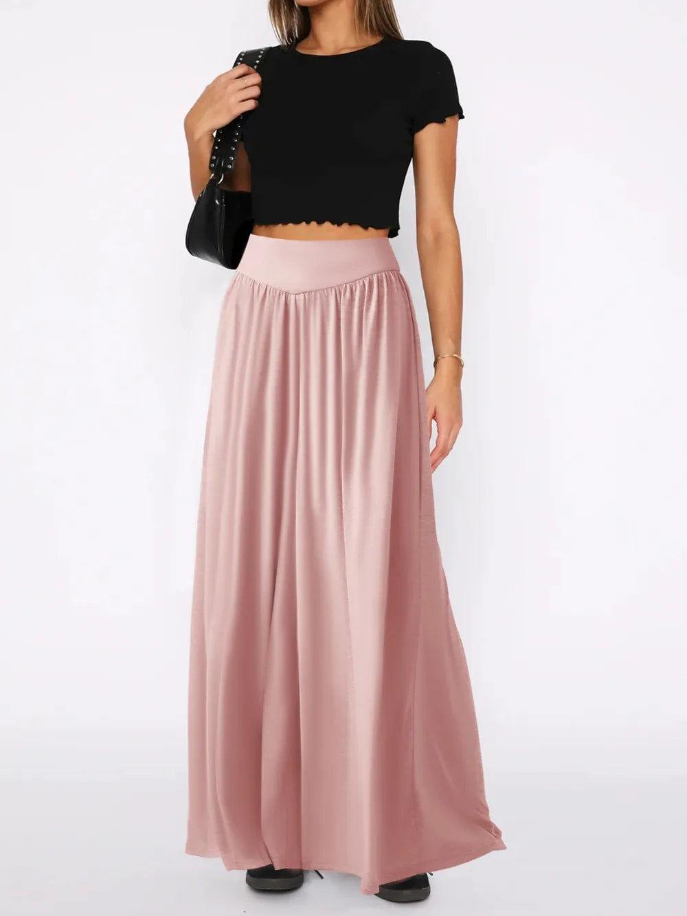 High-Waist Wide Leg Pants