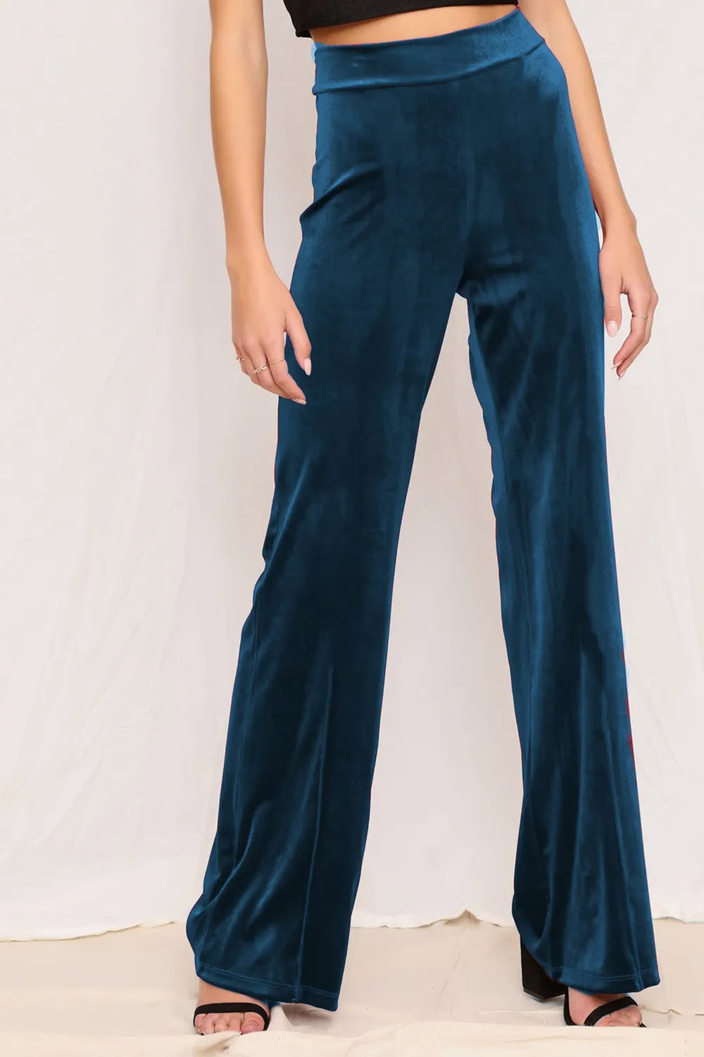 High-Waist Basic Pants