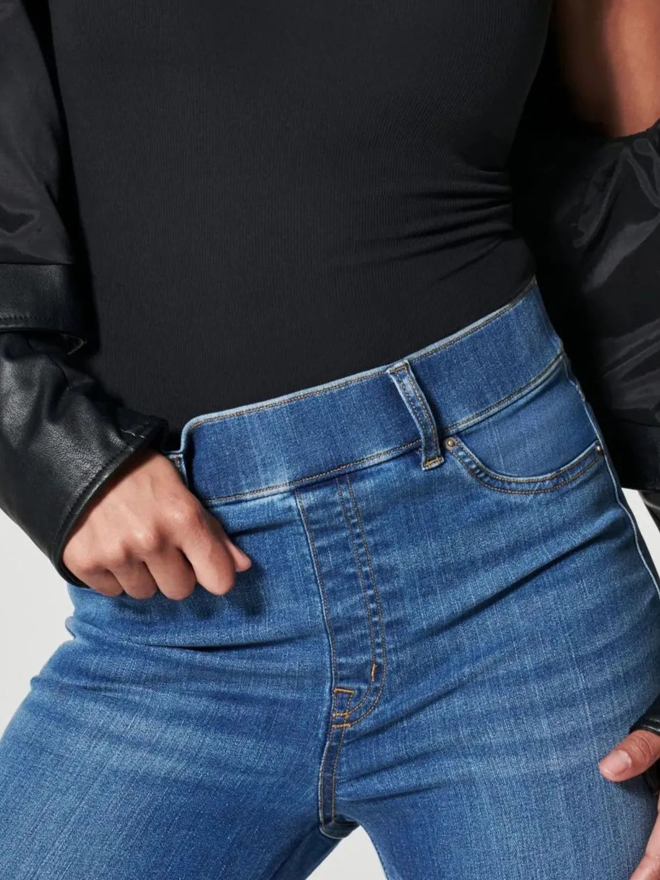 High-Waisted Flare Jeans