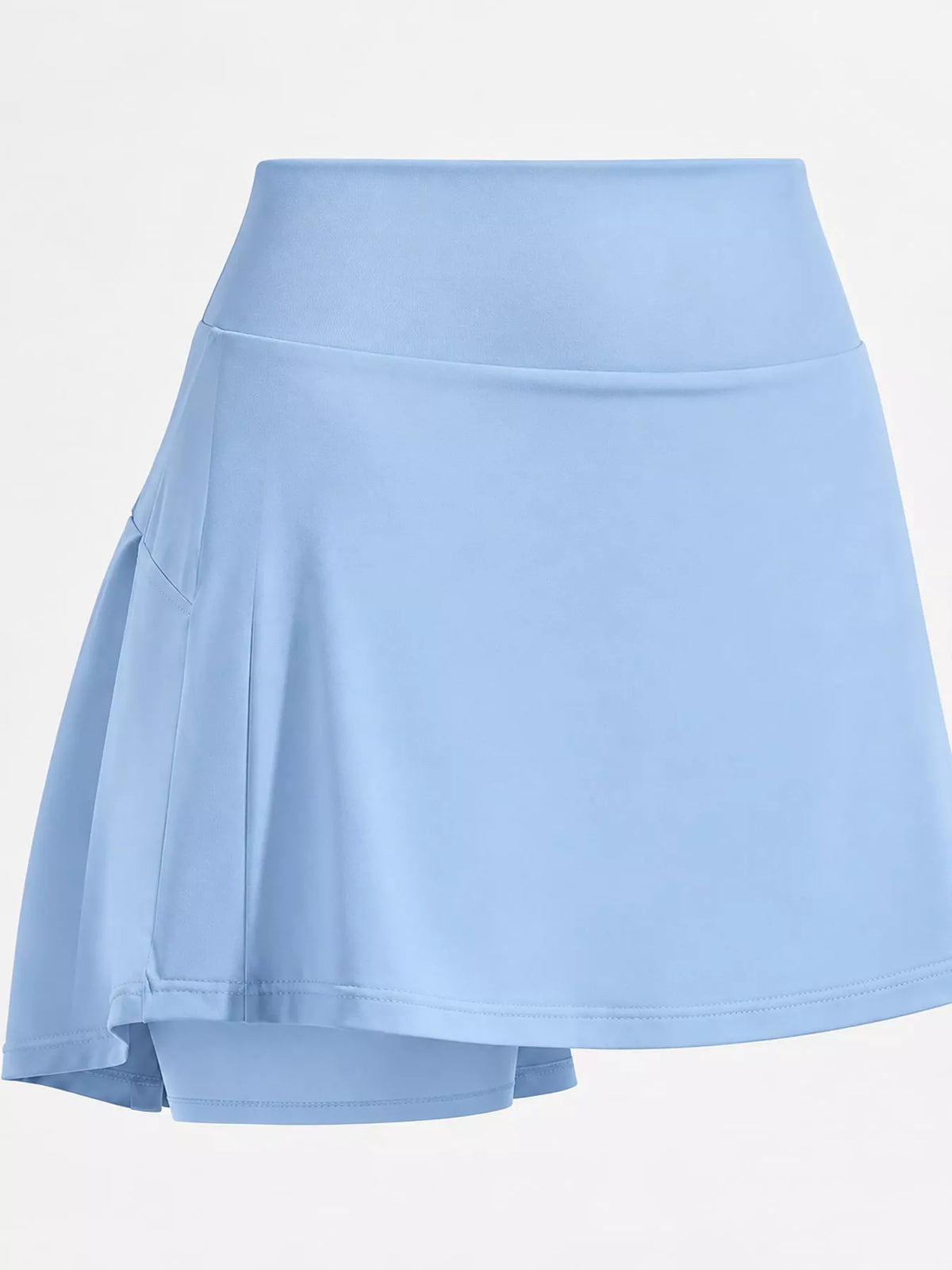 High-Waisted Pleated Active Skirt