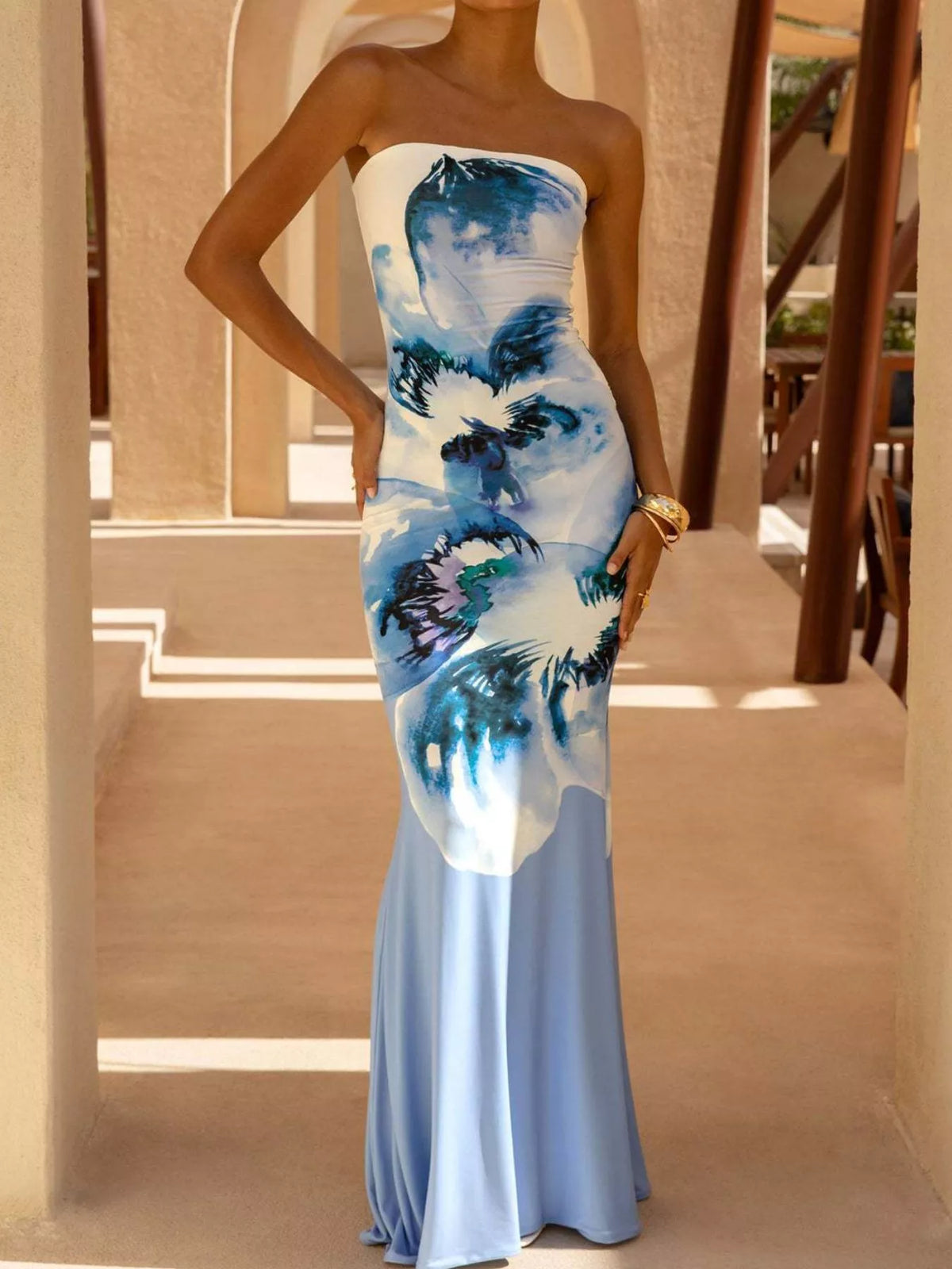 Tube Bodycon Maxi Dress by Calliope
