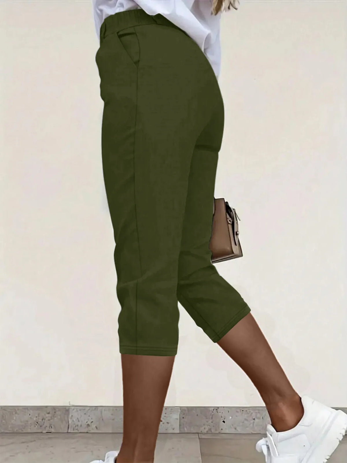 Pleated Pants with Pockets