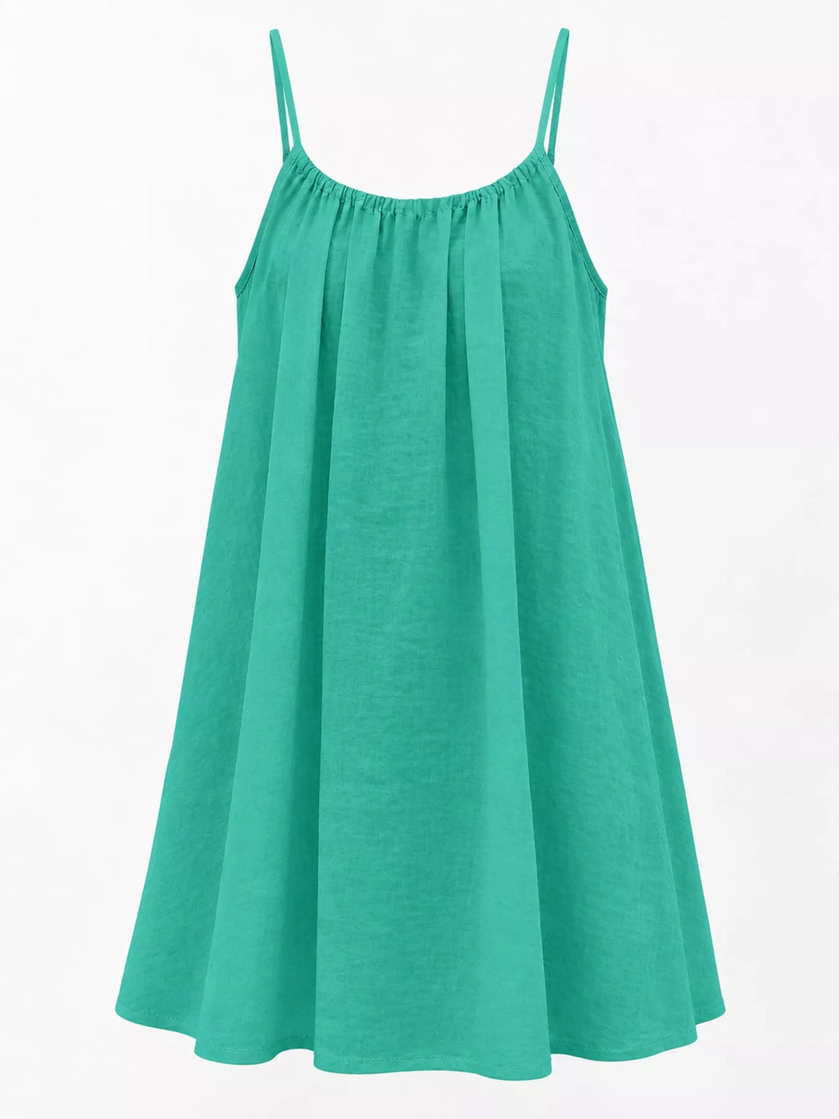 Backless Spaghetti Strap A-Line Mini Dress