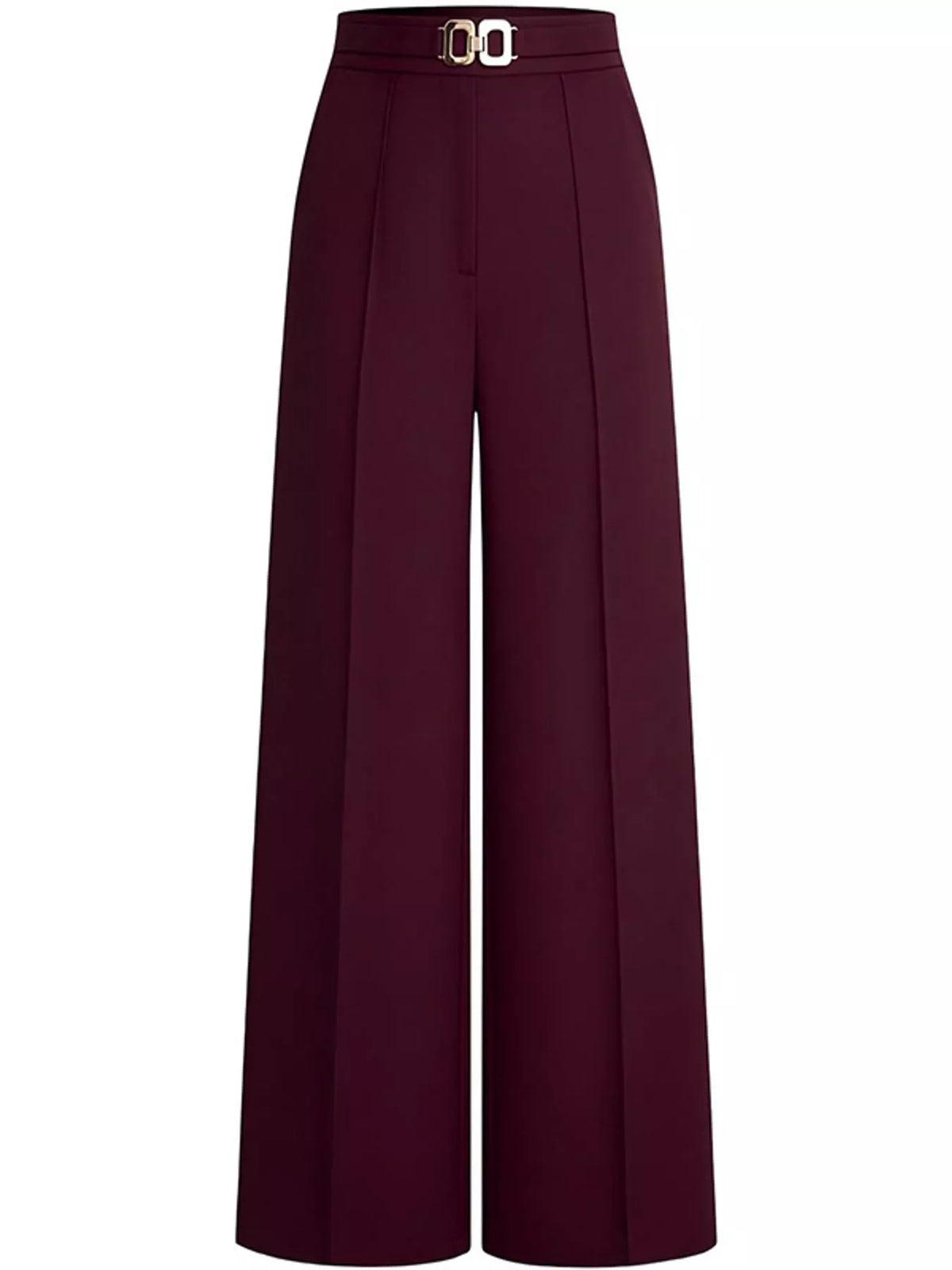 High-Waisted Wide-Leg Pants