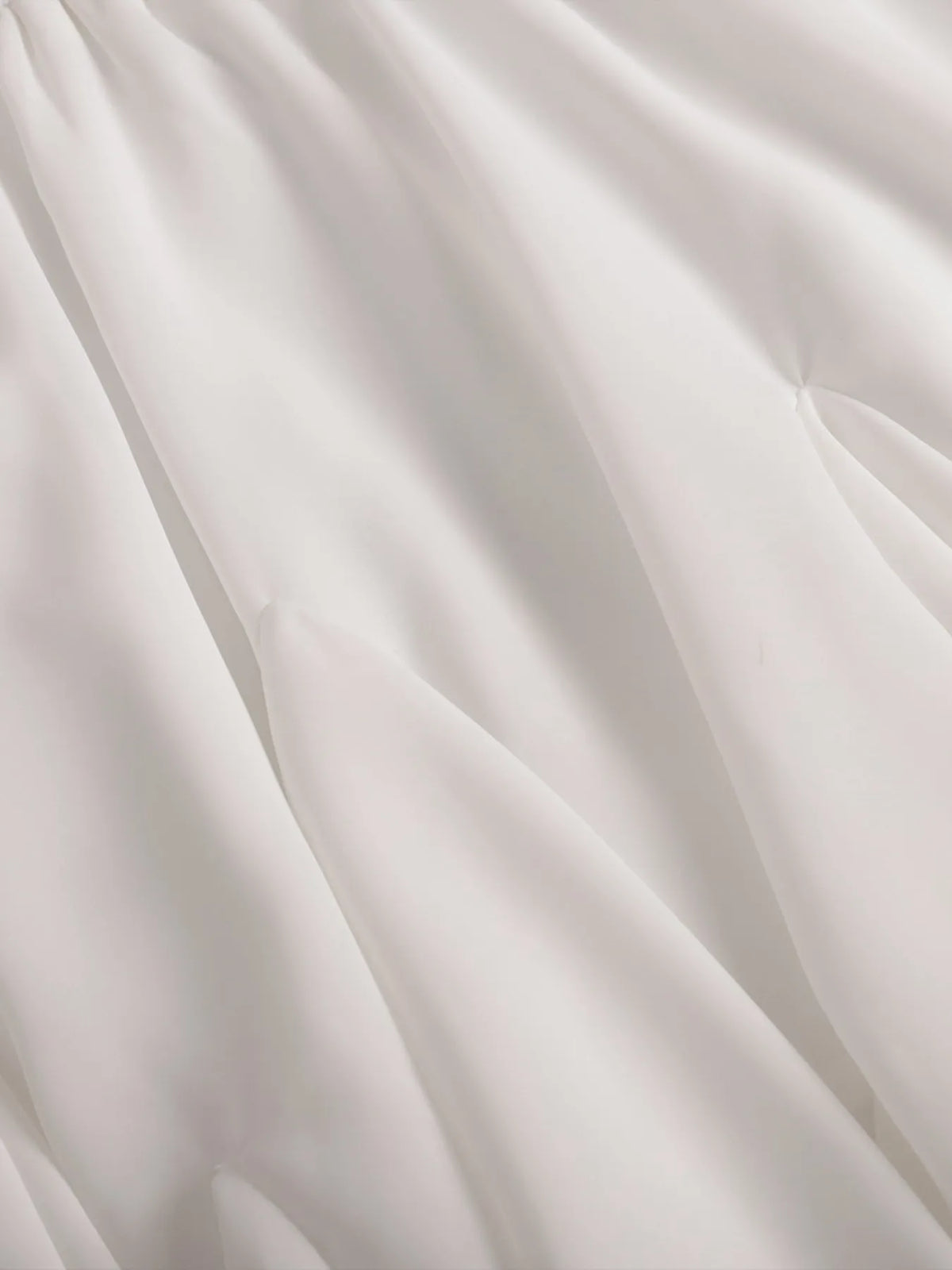 Ruffled-Hem Elastic Waist Skirt