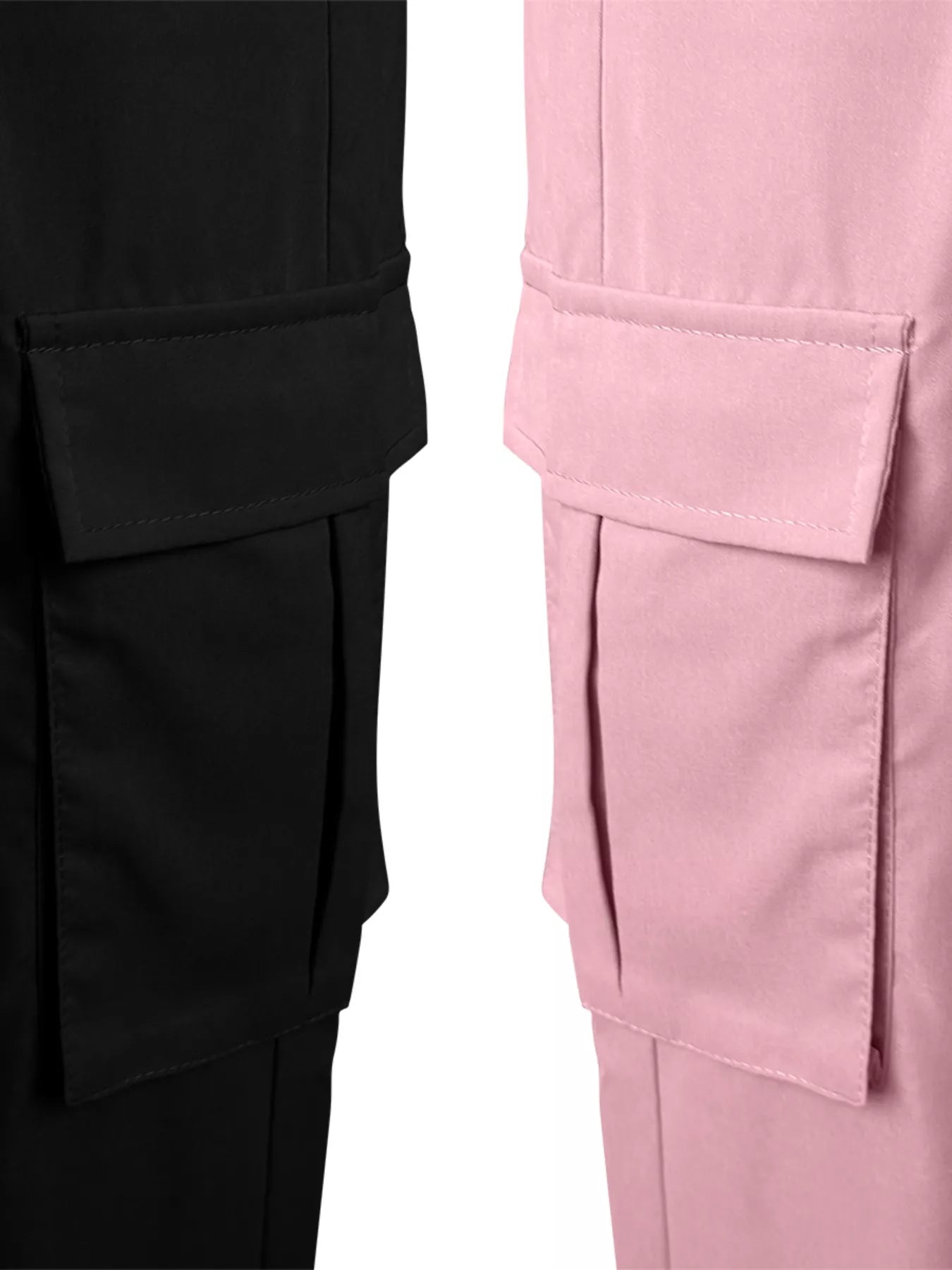 Two-Piece Cargo Pants Set