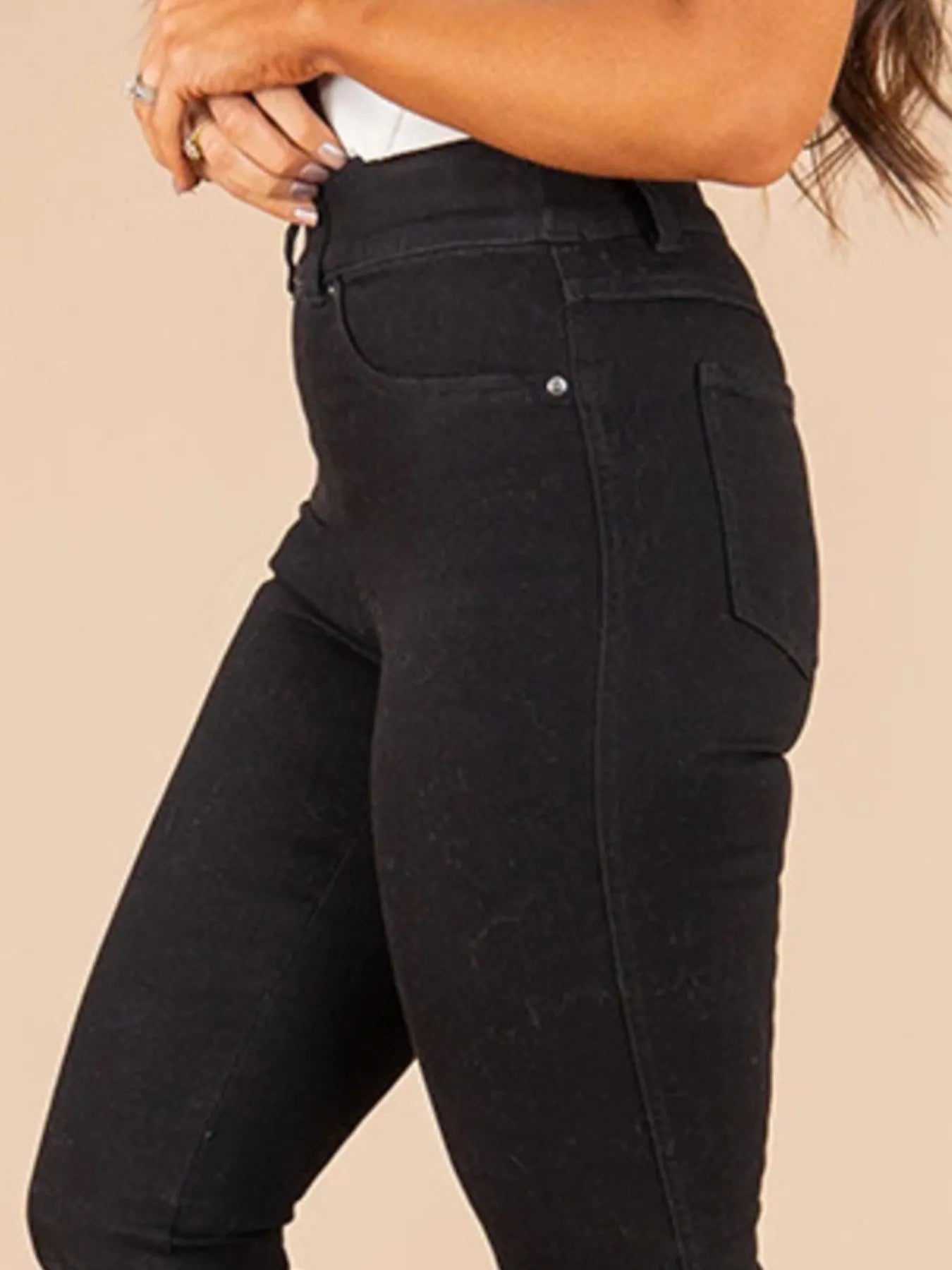 High-Waisted Flare Jeans