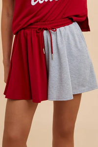 CRIMSON/GREY