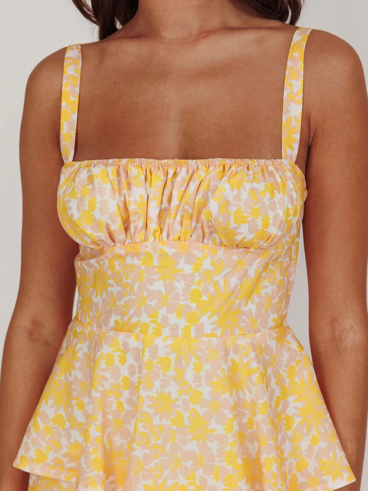 Floral Ruffle Tiered Maxi Dress