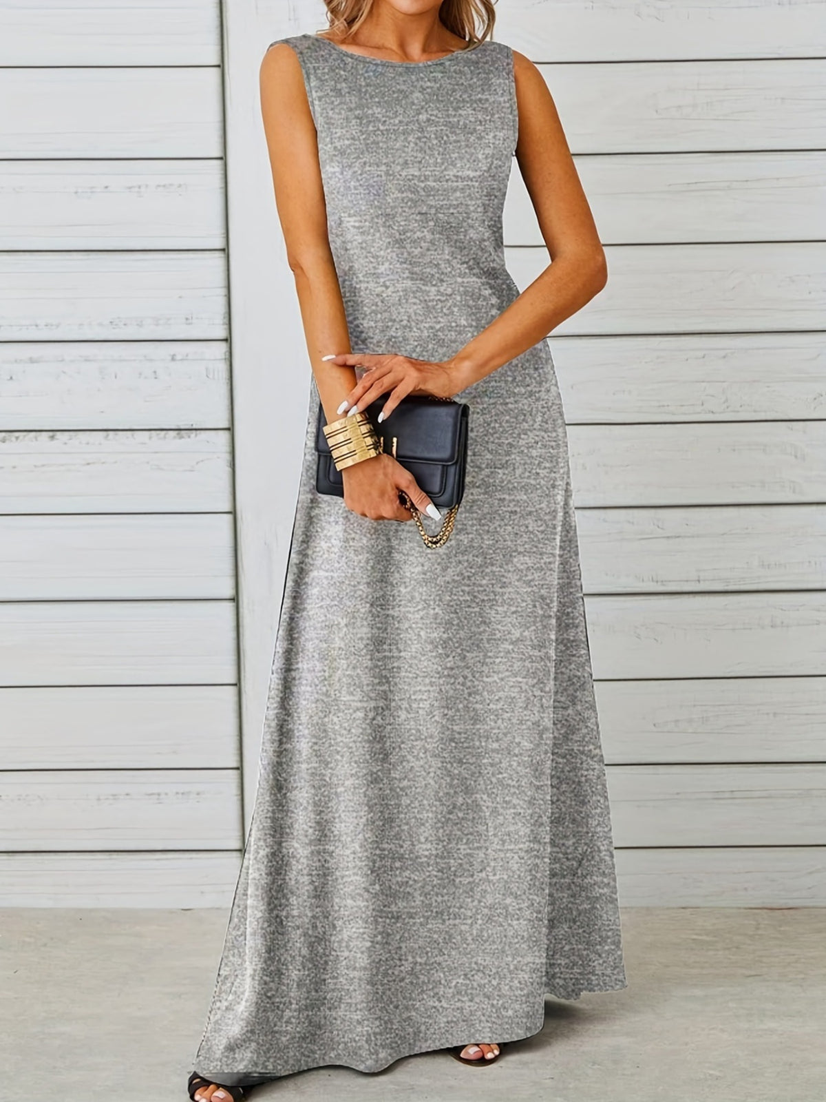 Sleeveless Flowy Maxi Dress