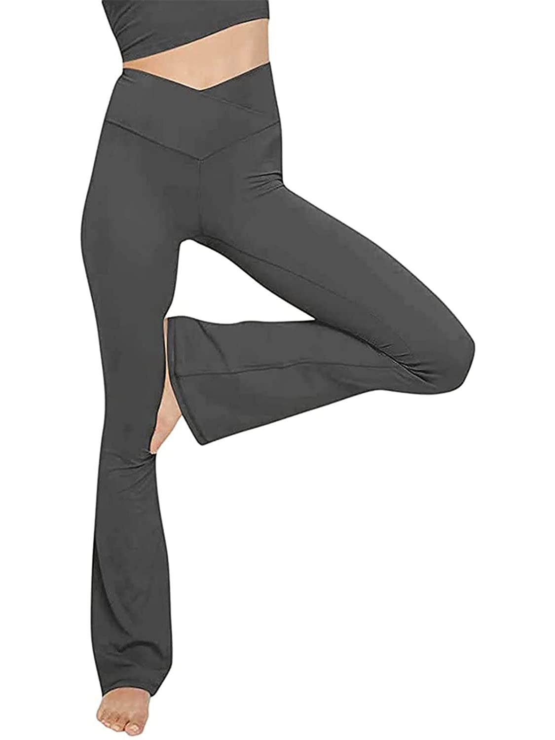 V-Waist Bootcut Pants