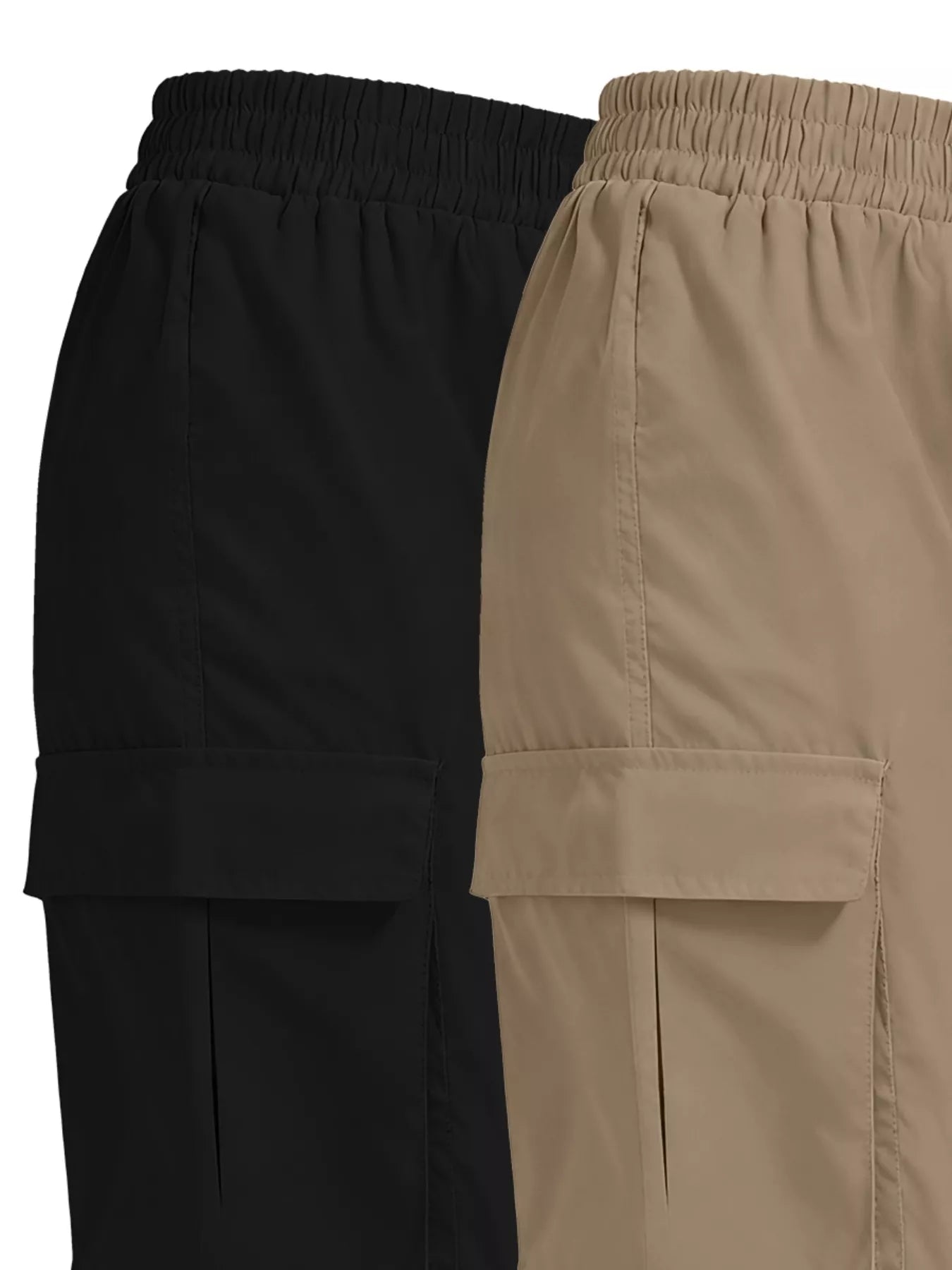Two-Piece Cargo Pants Set