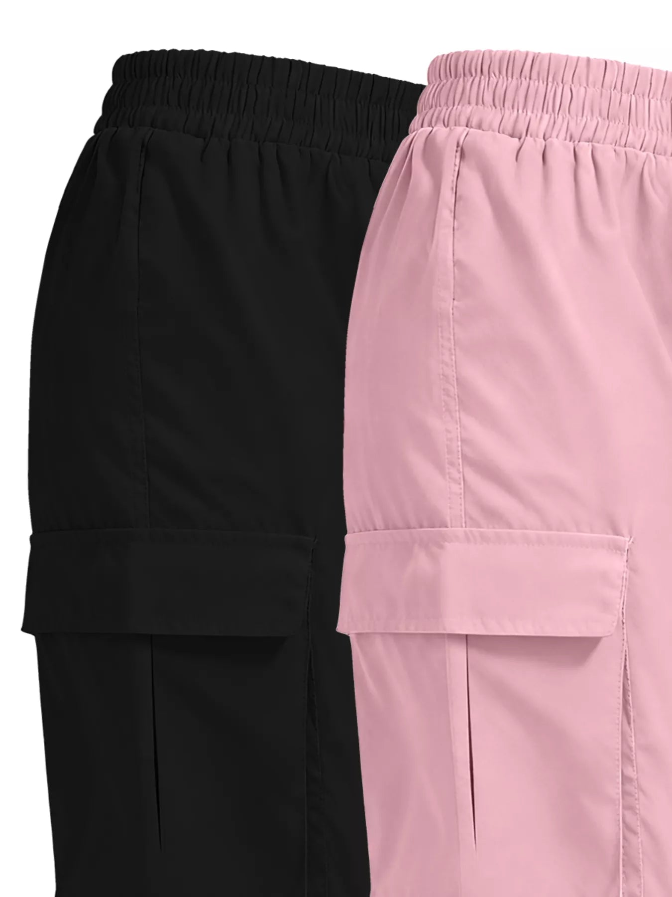 Two-Piece Cargo Pants Set