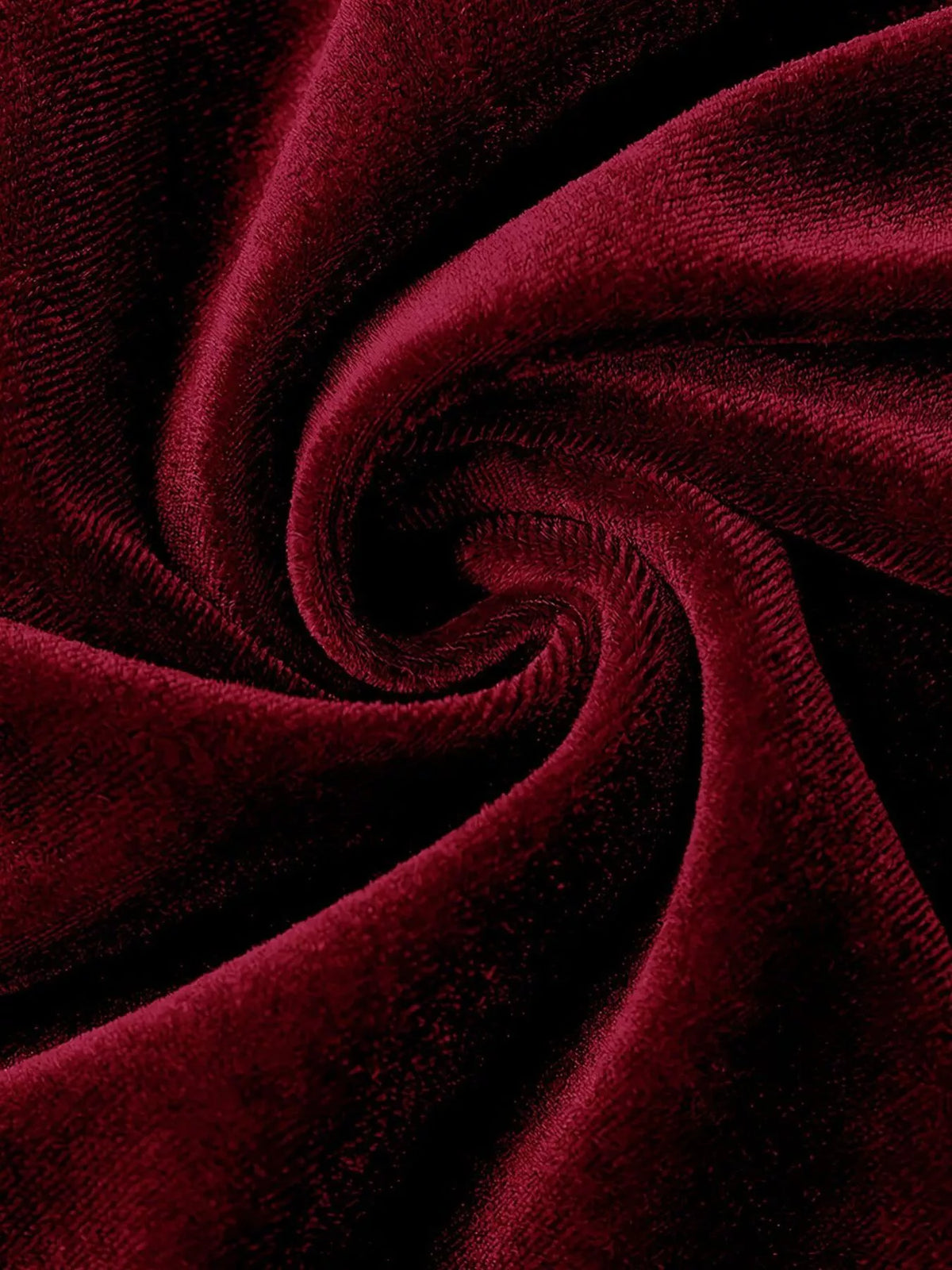 Ruffled Velvet Skirt