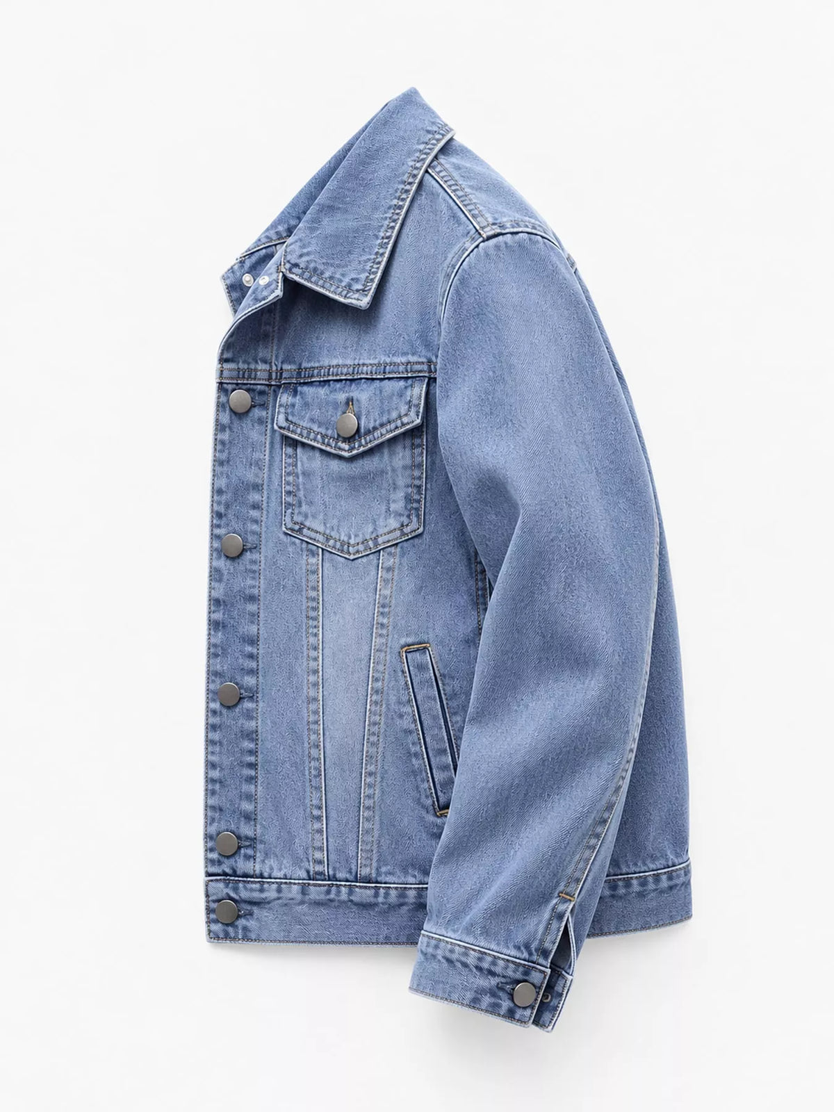 Button-Down Denim Jacket