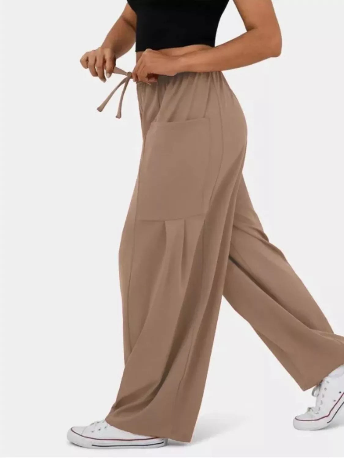 Relaxed-Fit Drawstring Pants