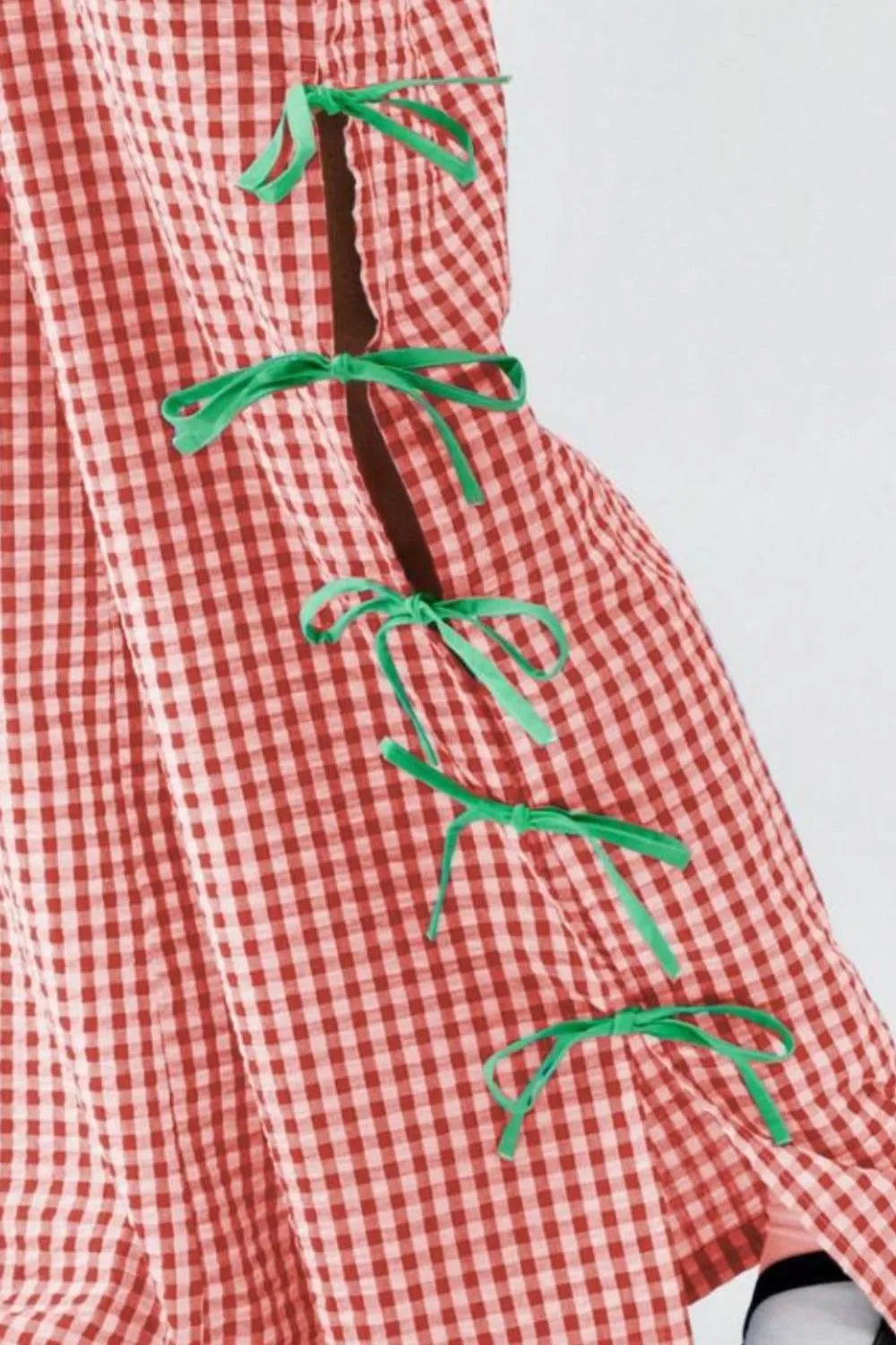 Plaid Pants in Blush Pink by Mystique Q