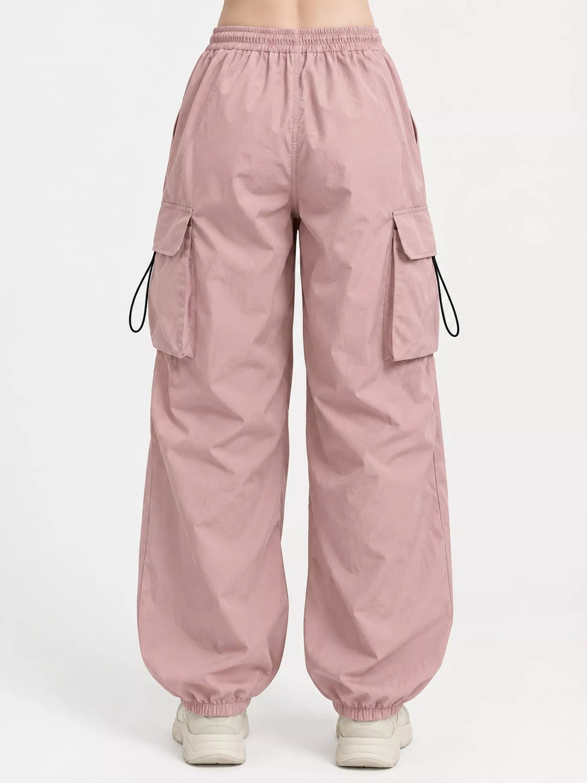 Oversized Drawstring Cargo Pants