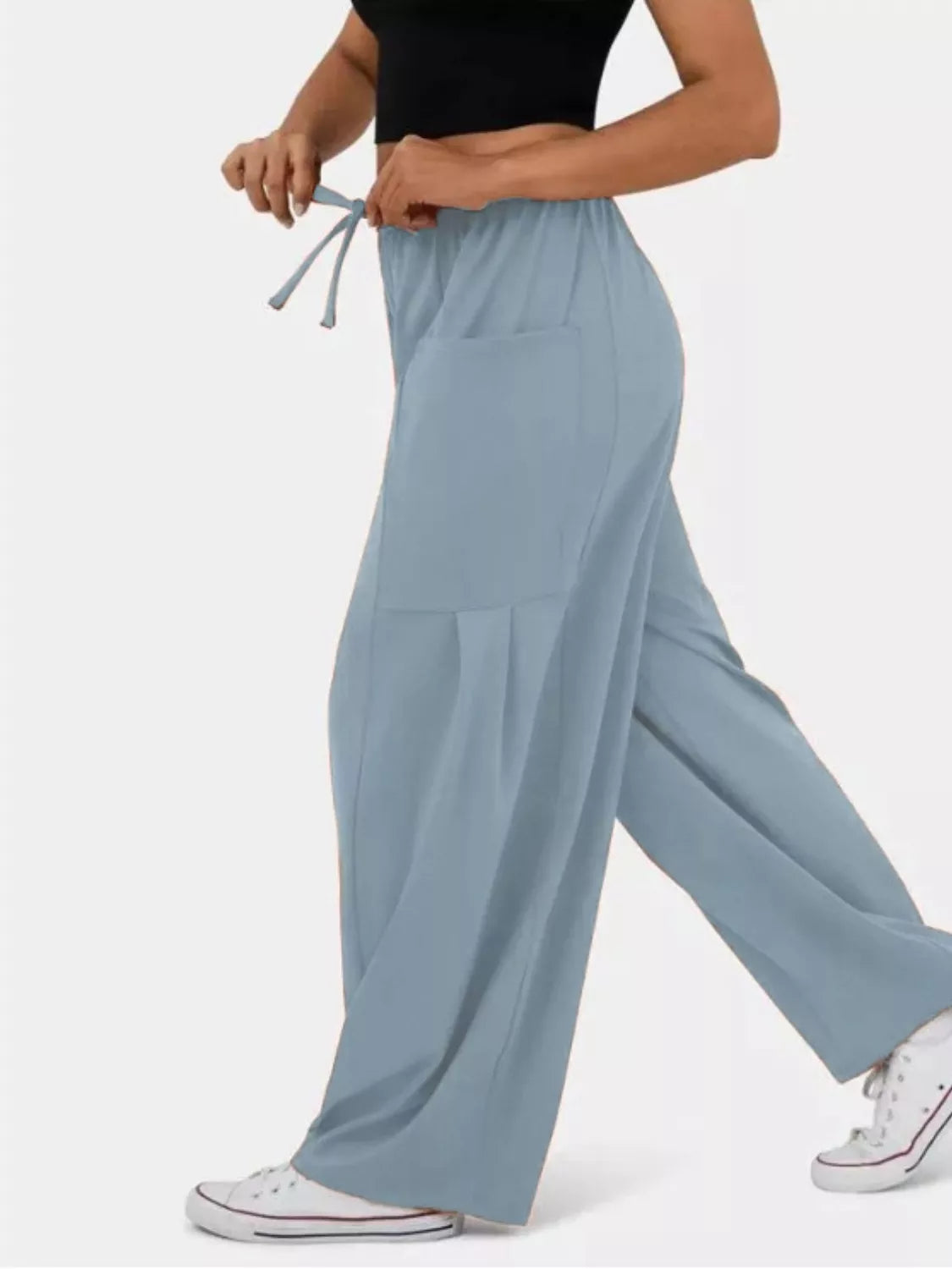 Relaxed-Fit Drawstring Pants