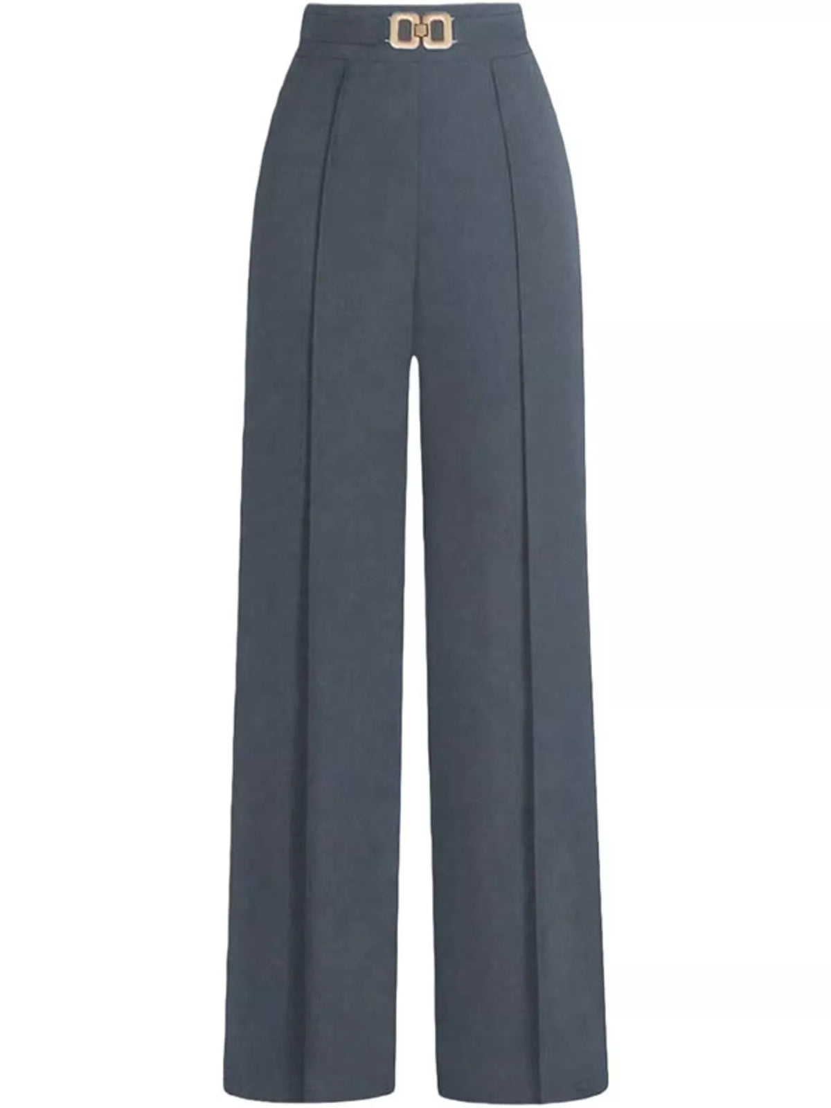High-Waisted Wide-Leg Pants