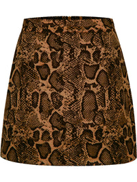 Brown-Snake Print