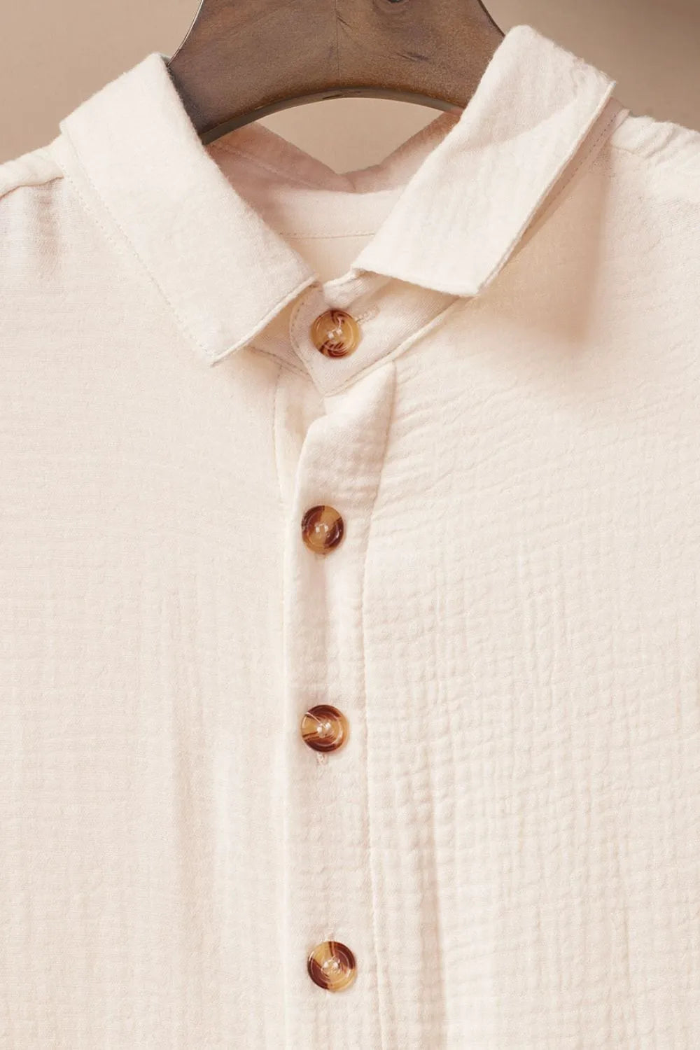Button-Down Midi Shirt Dress