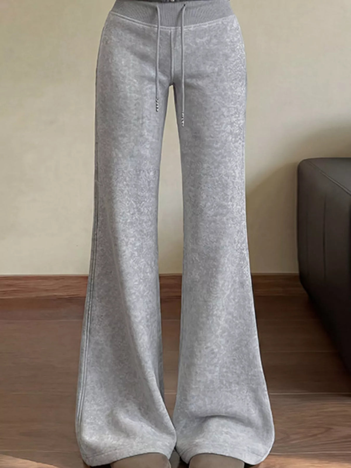 High-Waisted Wide-Leg Flare Pants