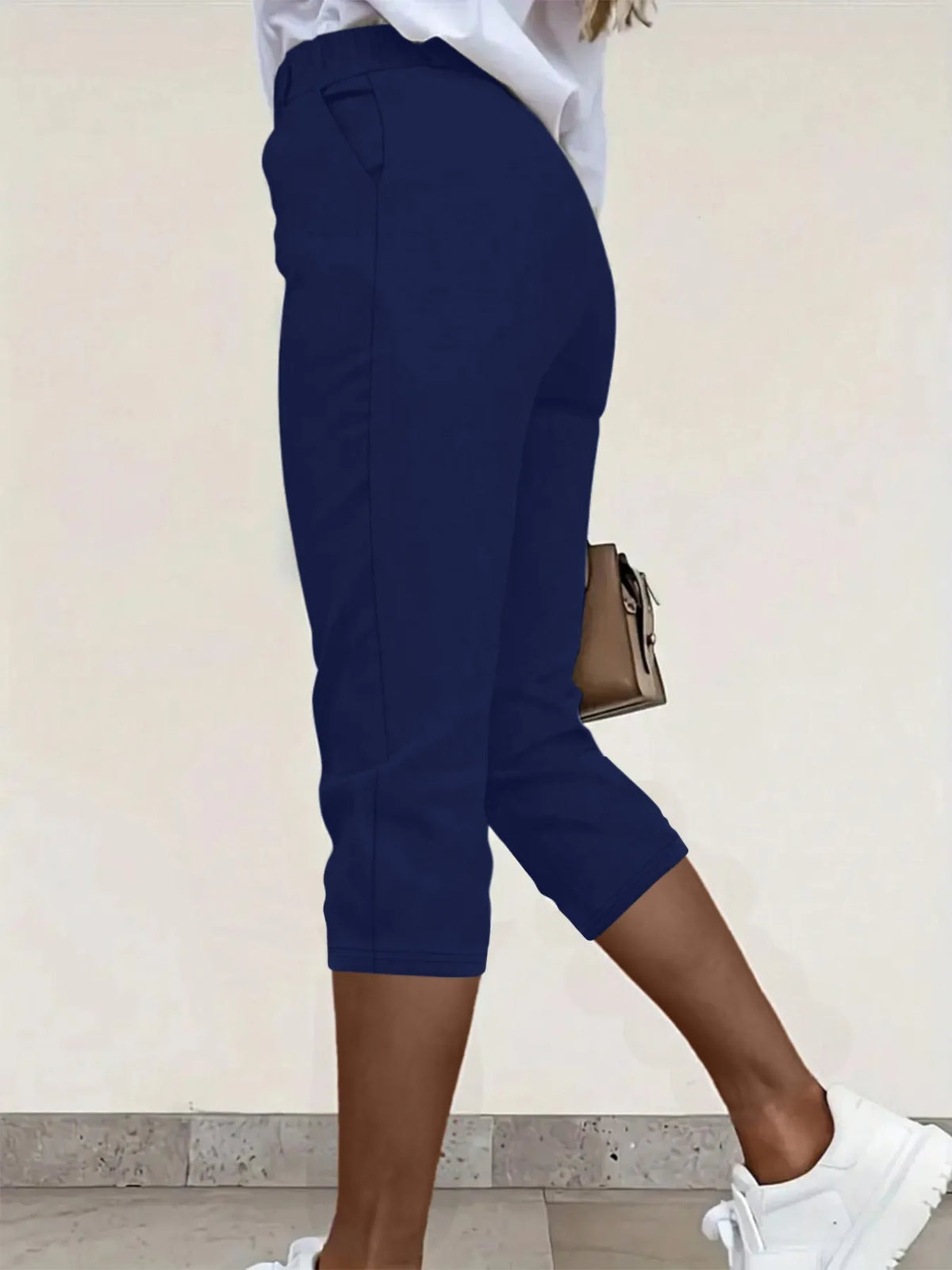 Pleated Pants with Pockets