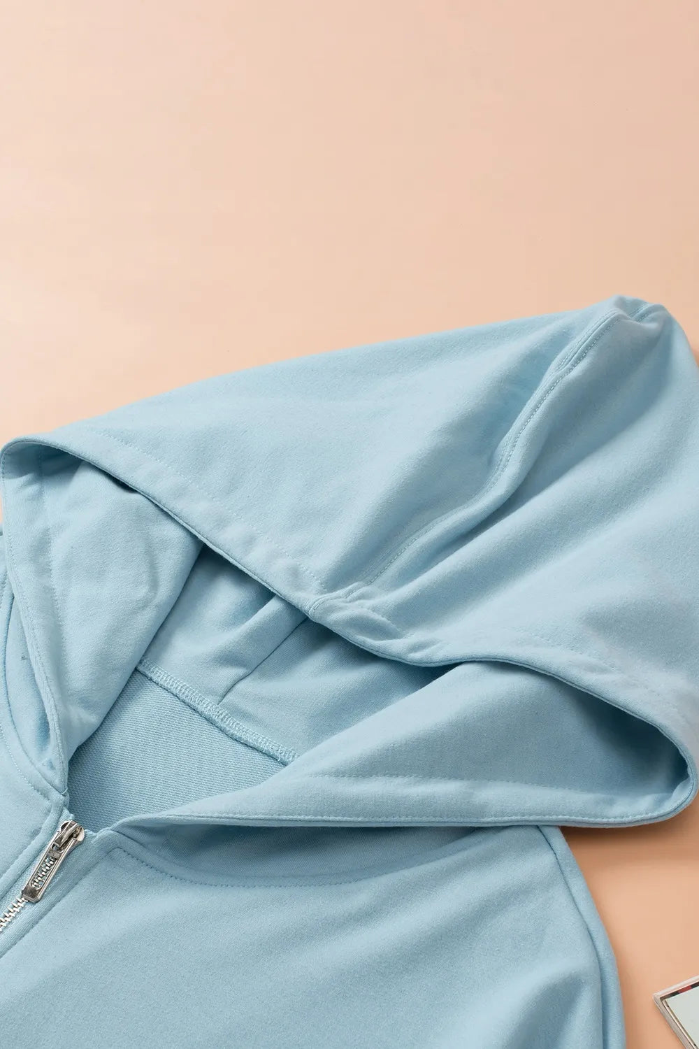 Zip-Up Hoodie and Drawstring Pants Active Set