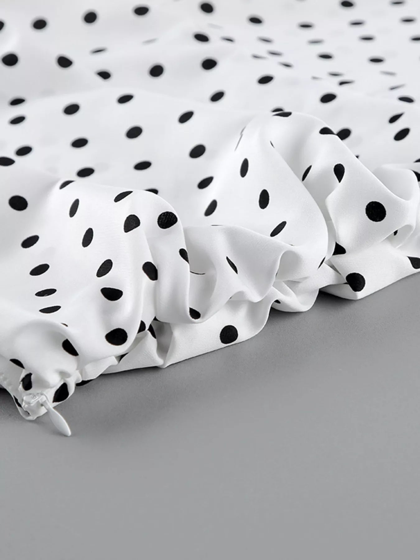 Polka Dot Mermaid Maxi Skirt