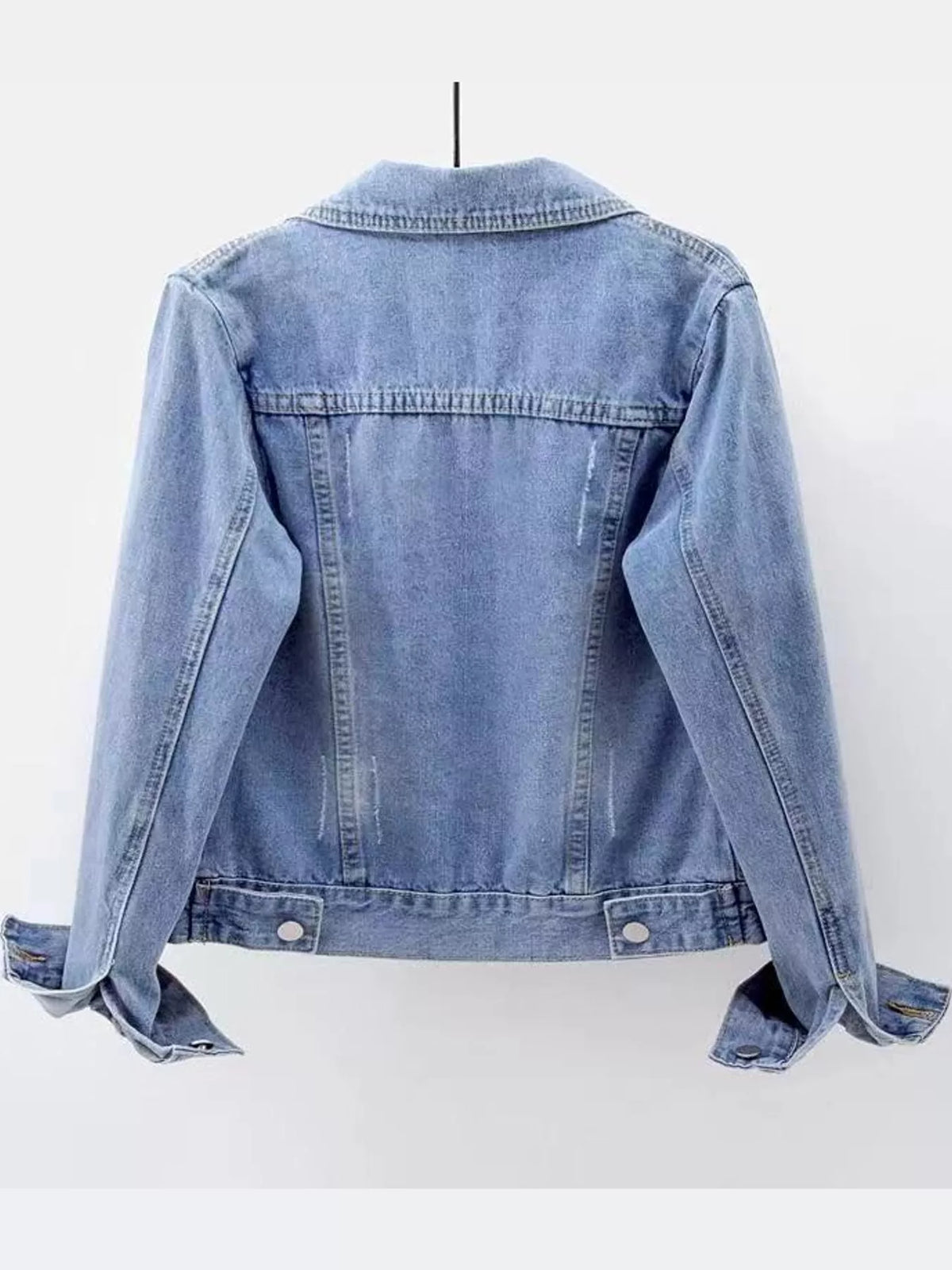 Button-Down Denim Jacket